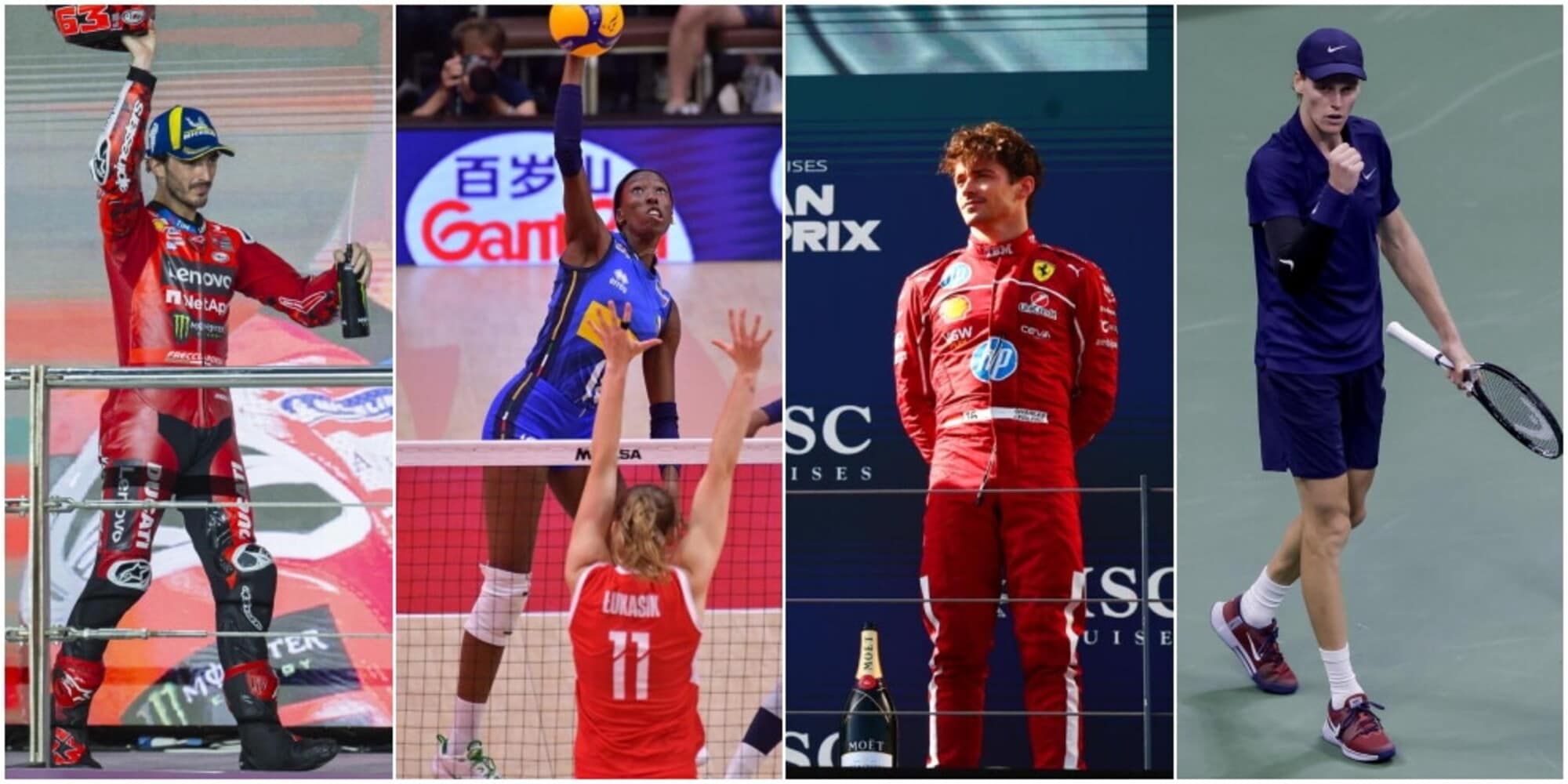 Apre la MotoGp, chiudono Sinner e Alcaraz: tutti gli orari, le tv e le info di una super domenica di sport