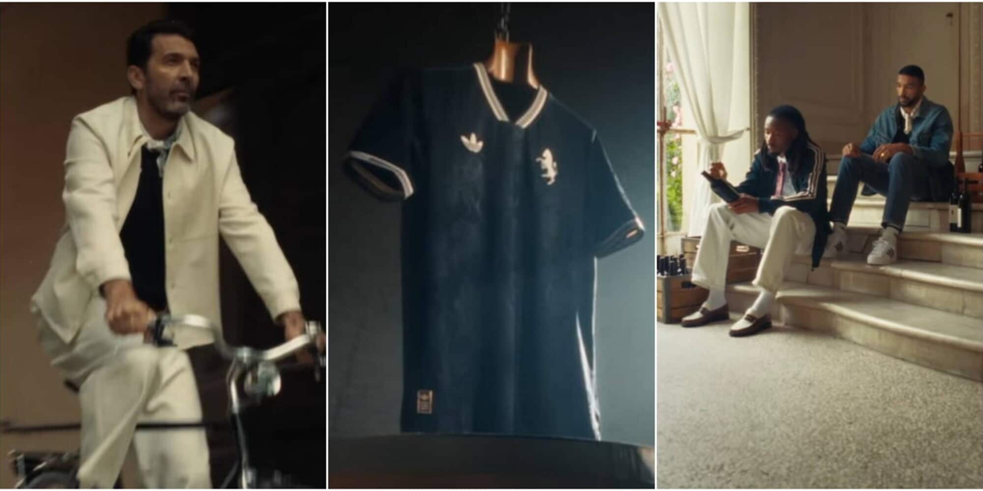 Juve, presentata la terza maglia: nel video anche Buffon e Barzagli