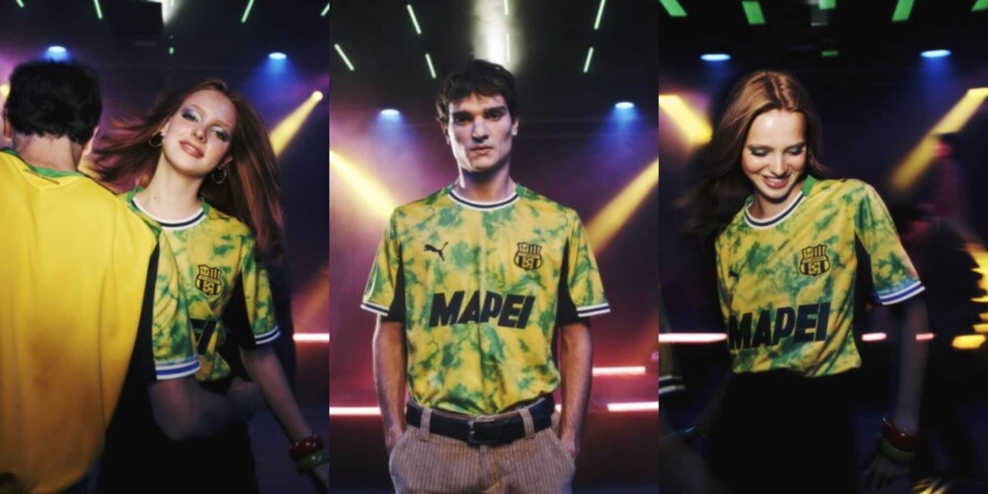 Sassuolo, presentato il terzo kit: gusto anni ‘70