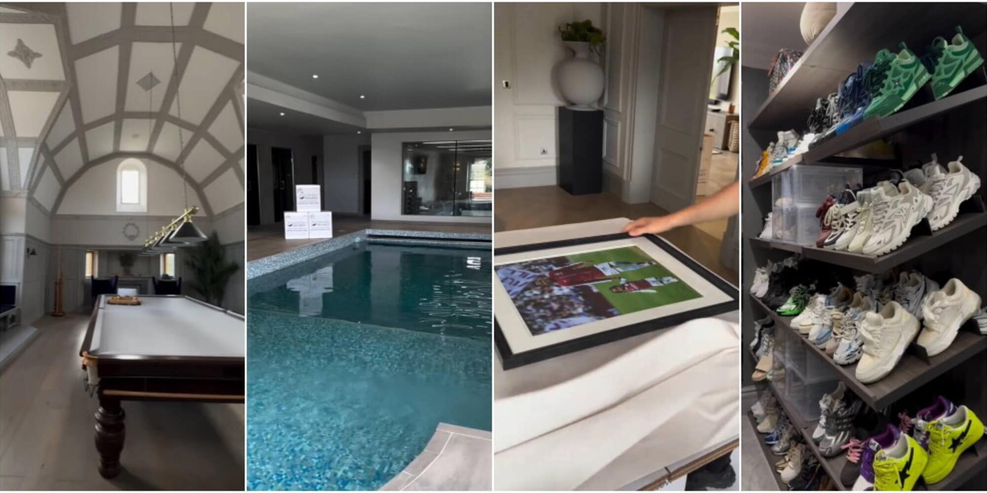 Roma, le immagini della villa a cinque stelle di Bailey fanno il giro del mondo: è pazzesca