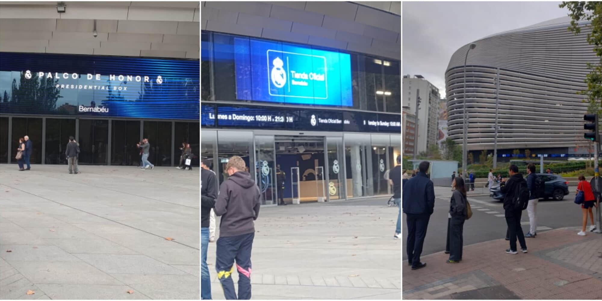Real Madrid-Juve, le immagini esclusive dallo stadio Santiago Bernabeu