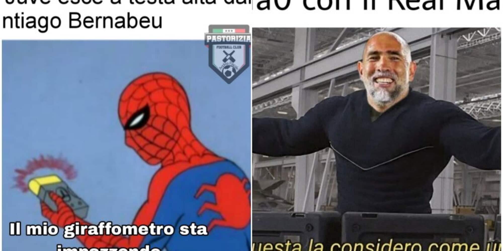 La Juve perde contro il Real Madrid in Champions: spuntano le ironie sui social