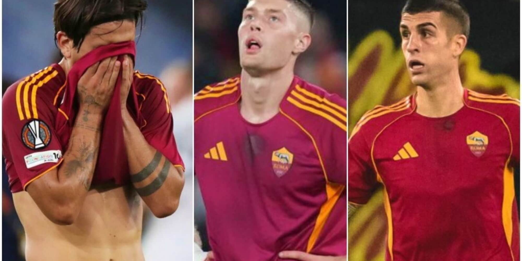 Pagelle Roma, tutti i voti dopo il ko con il Viktoria Plzen: Dovbyk ancora senza guizzi, Soulé non si accende 