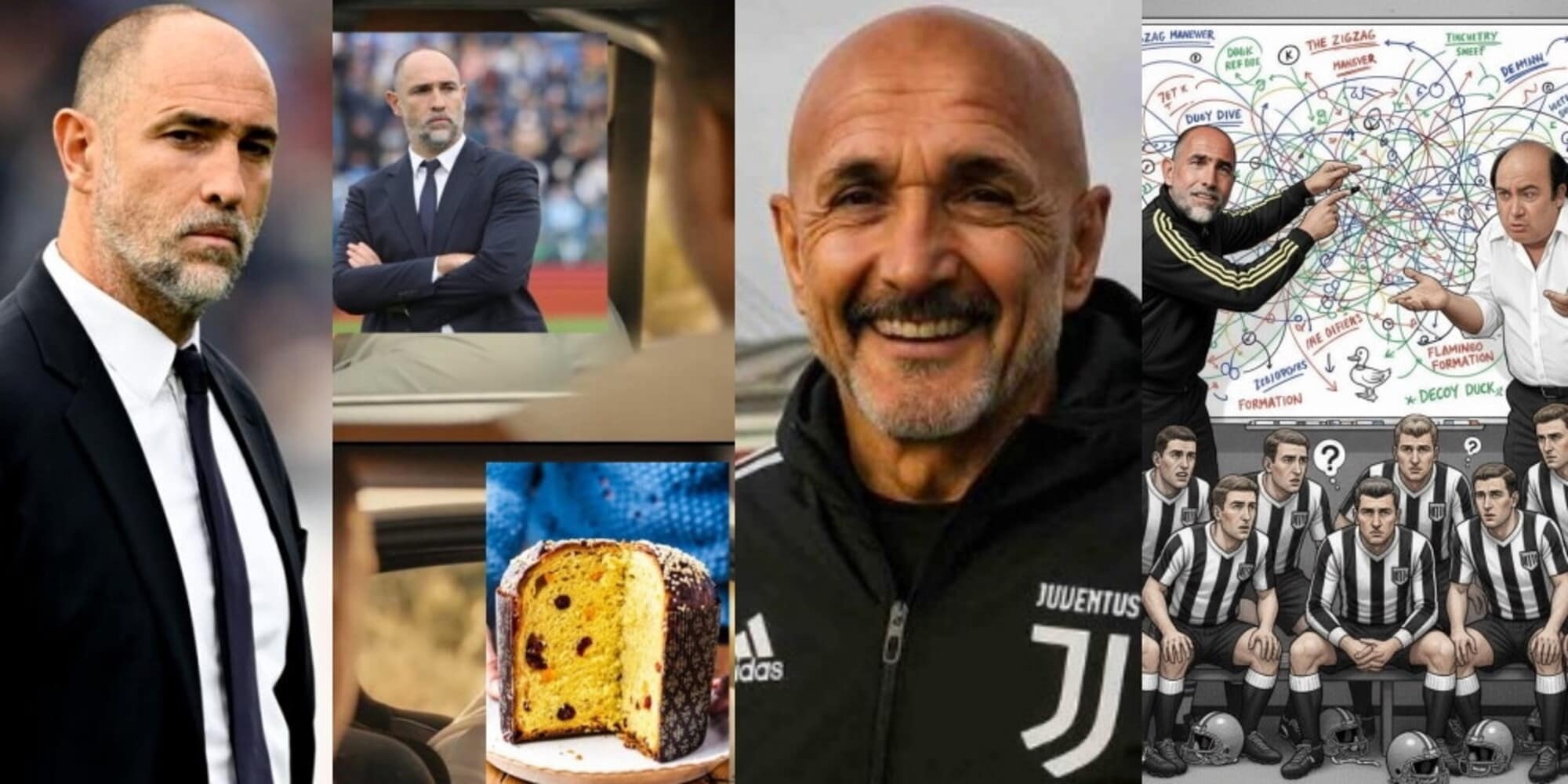 Juve, Tudor esonerato. Social scatenati dopo la notizia: dal panettone a Spalletti fino a Oronzo Canà
