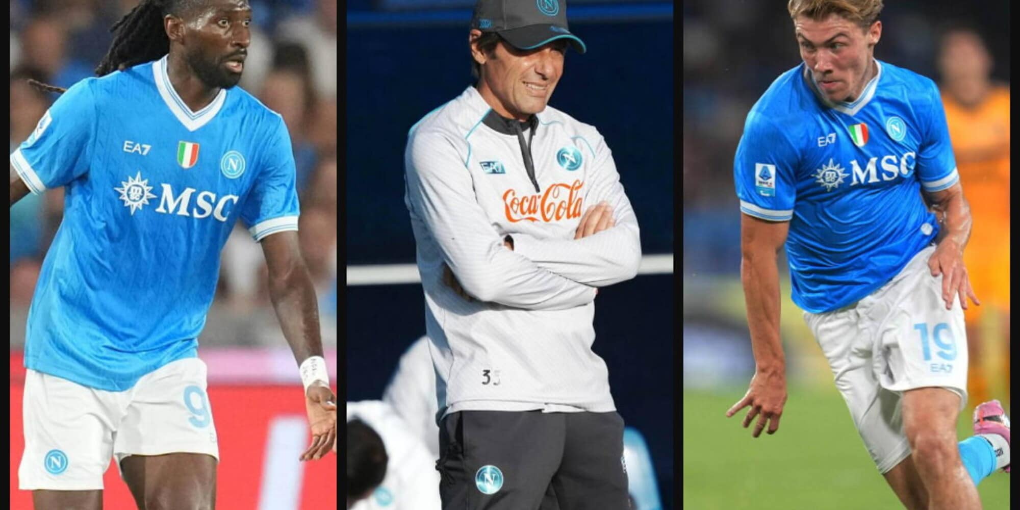 Napoli-Eintracht, la formazione ufficiale di Conte