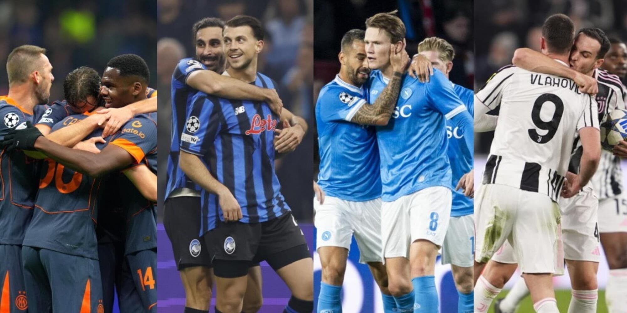 Chi vincerà la Champions League secondo l'algoritmo: ecco tutte le percentuali delle italiane