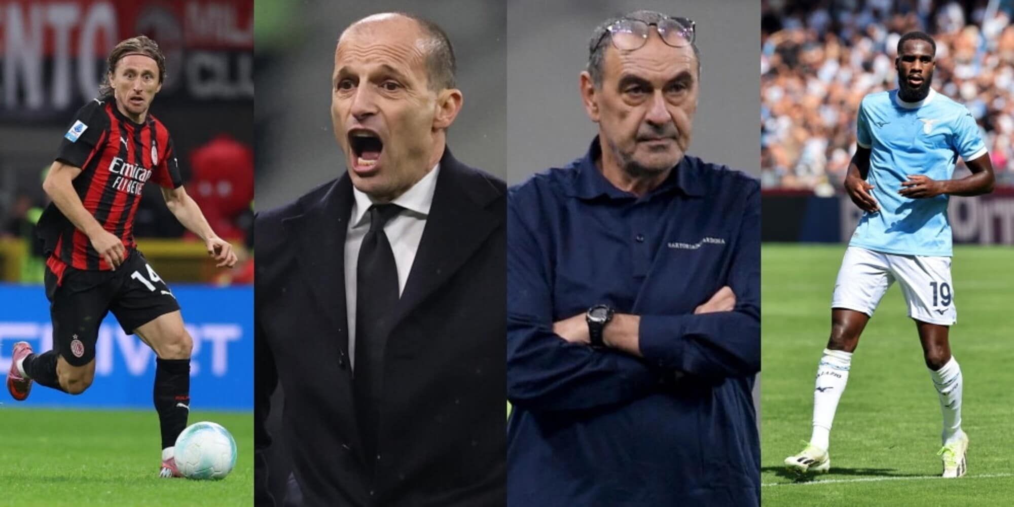 Milan-Lazio, le probabili formazioni di Allegri e Sarri