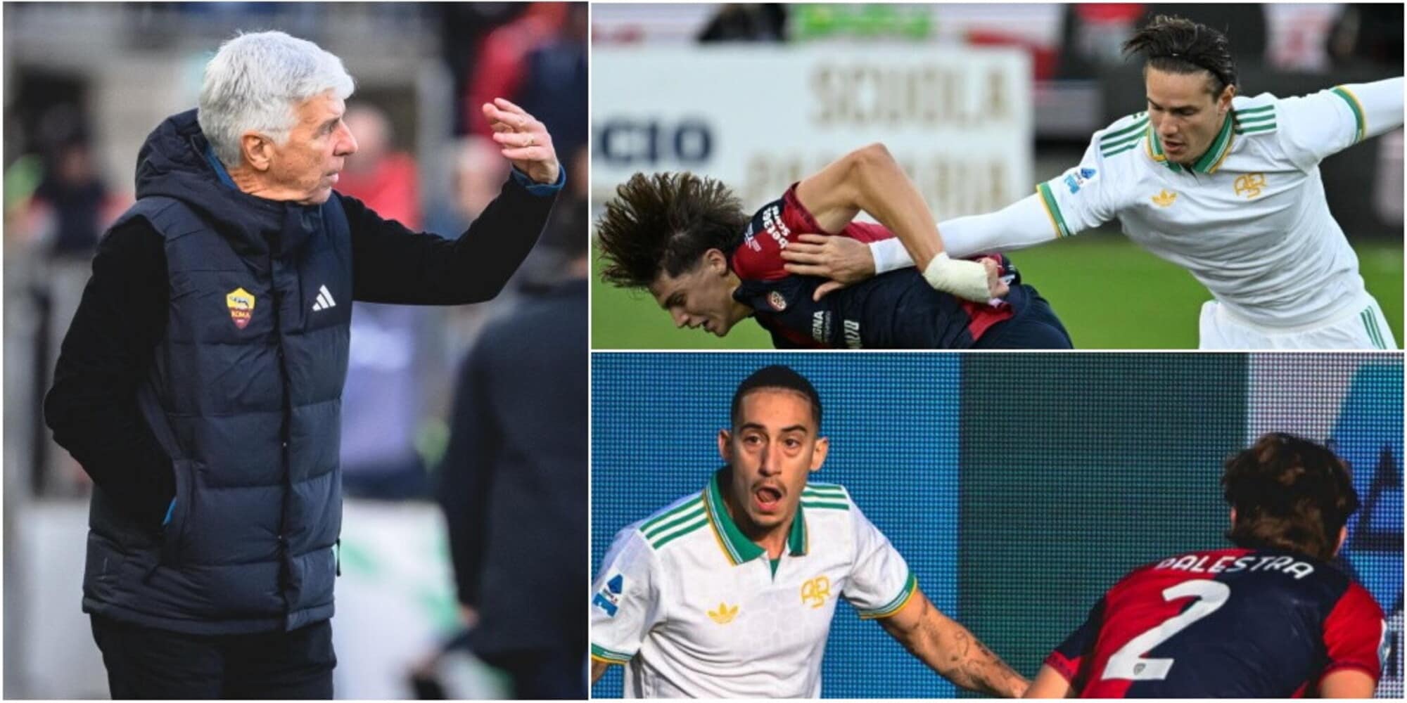 Pagelle Roma, tutti i voti dopo la sconfitta con il Cagliari: incubo Ghilardi, Tsimikas annientato da Palestra