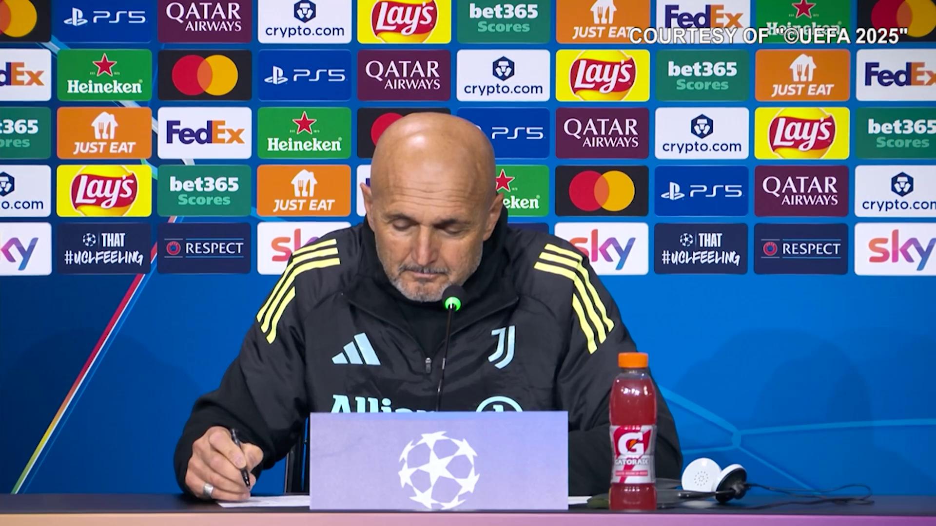 Spalletti: "Io ho le stesse certezze di quando sono arrivato"