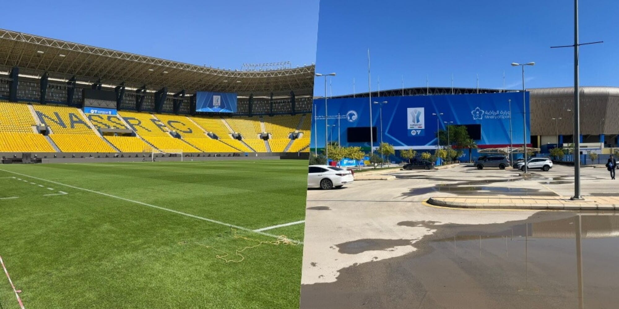 Dentro lo stadio King Saud, la casa di Cristiano Ronaldo ospiterà le partite della Supercoppa Italiana