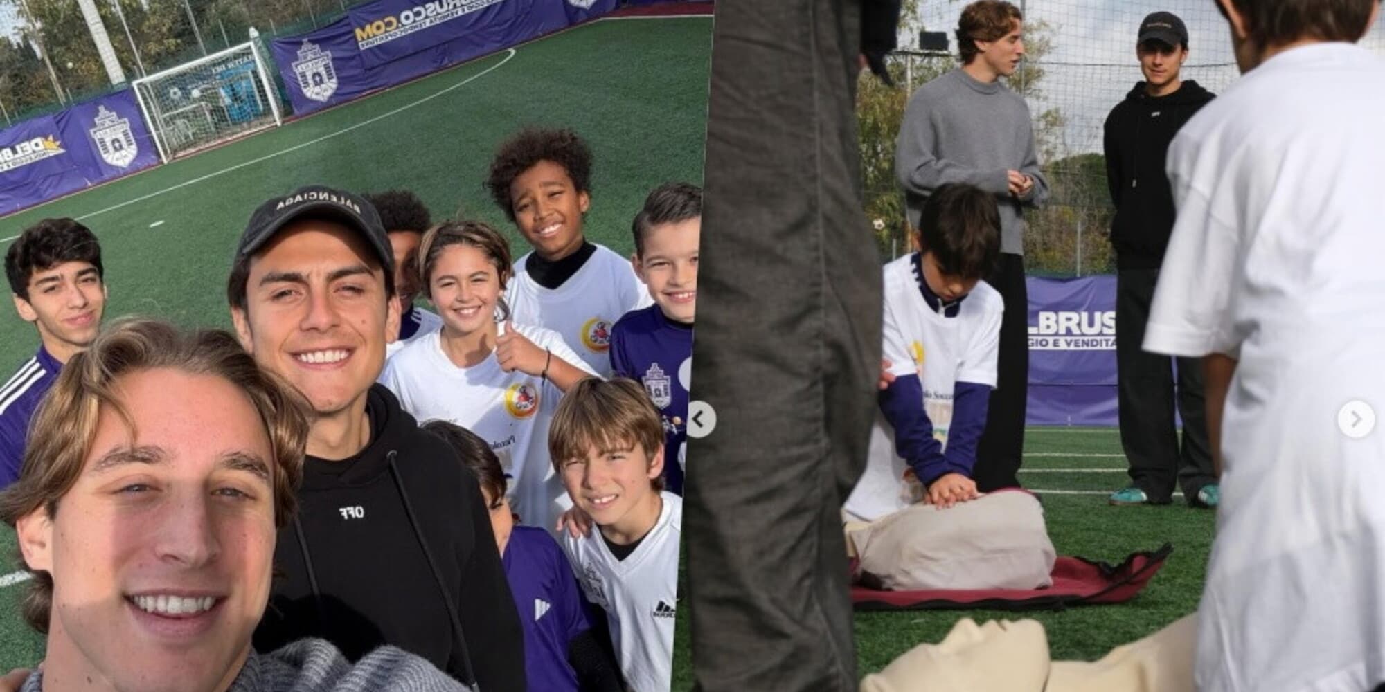 Bove con Dybala insieme: eccoli alla formazione per il Primo Soccorso