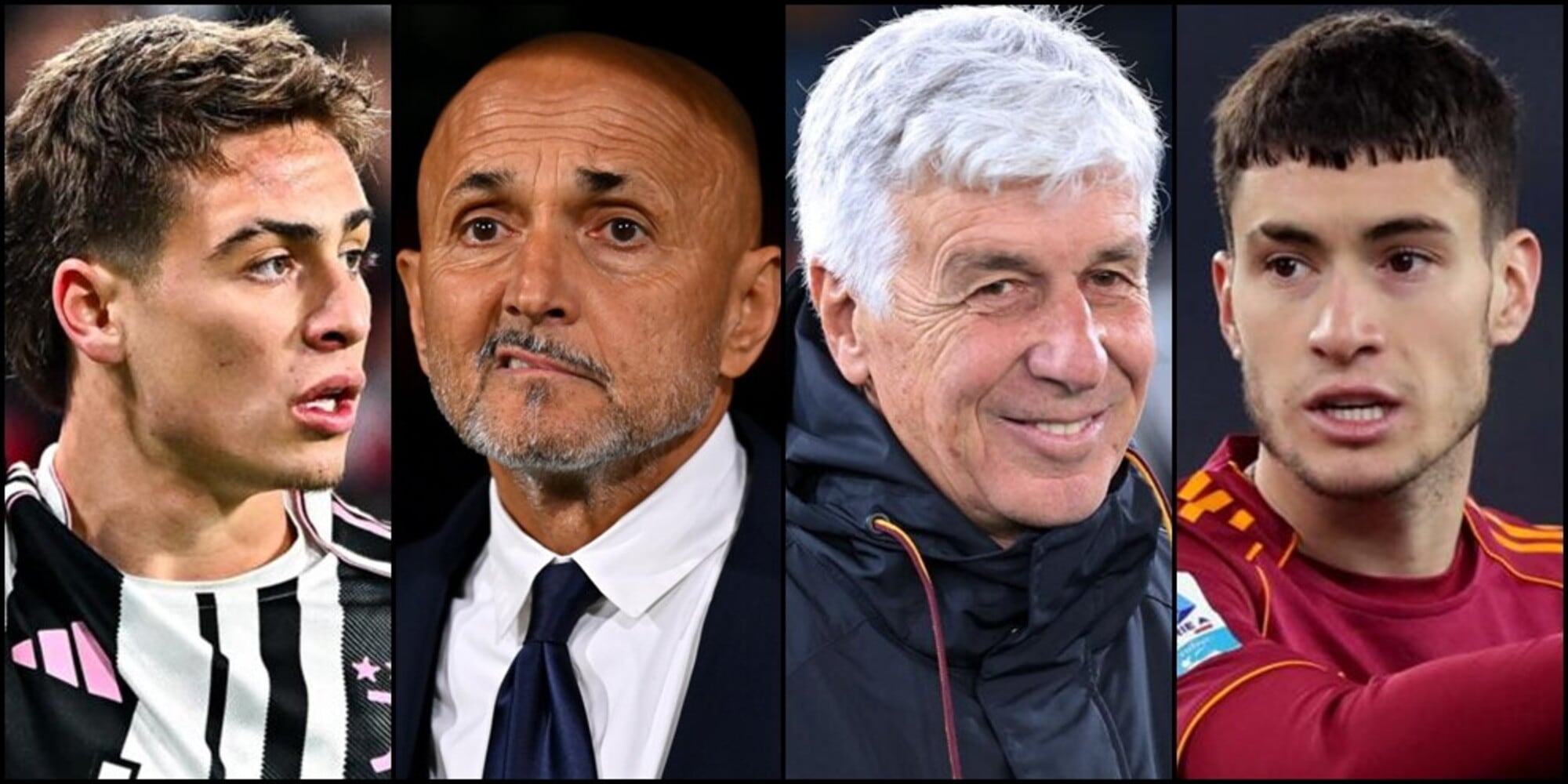 Juve-Roma, le probabili formazioni di Spalletti e Gasperini