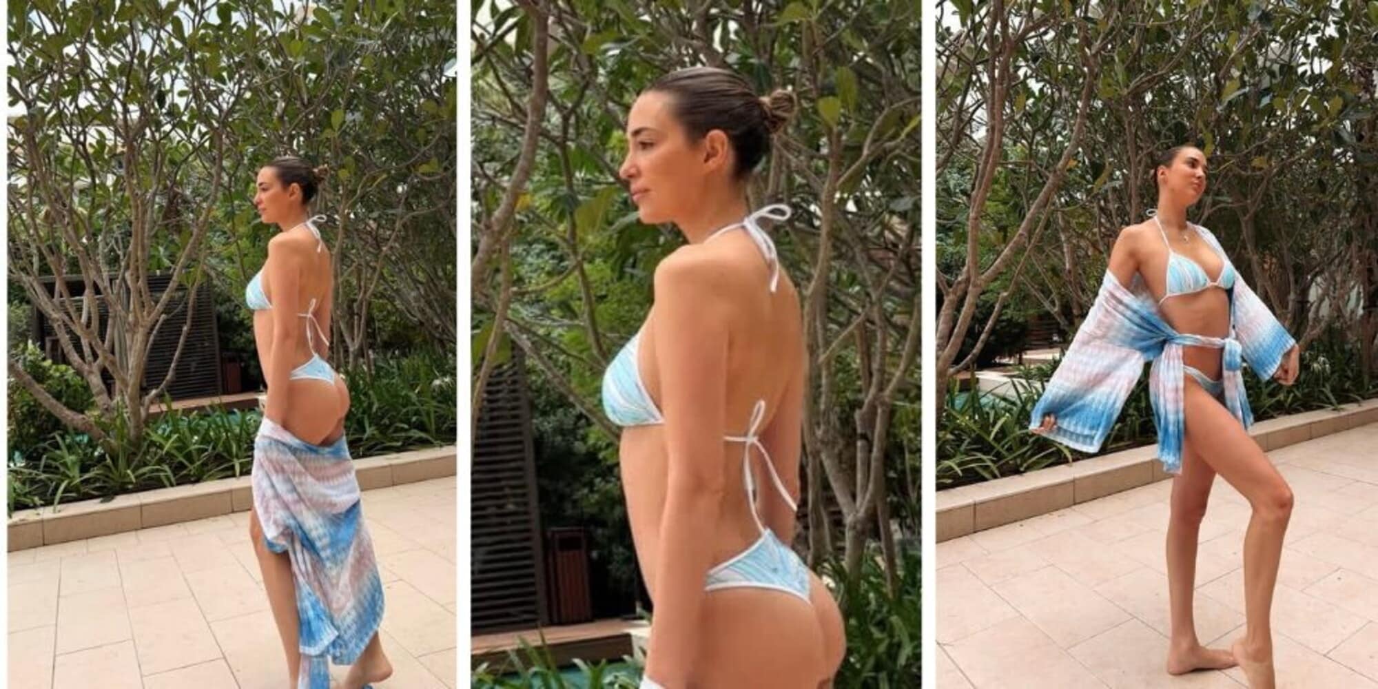 Alice Campello a Dubai senza Morata: il bikini è super hot