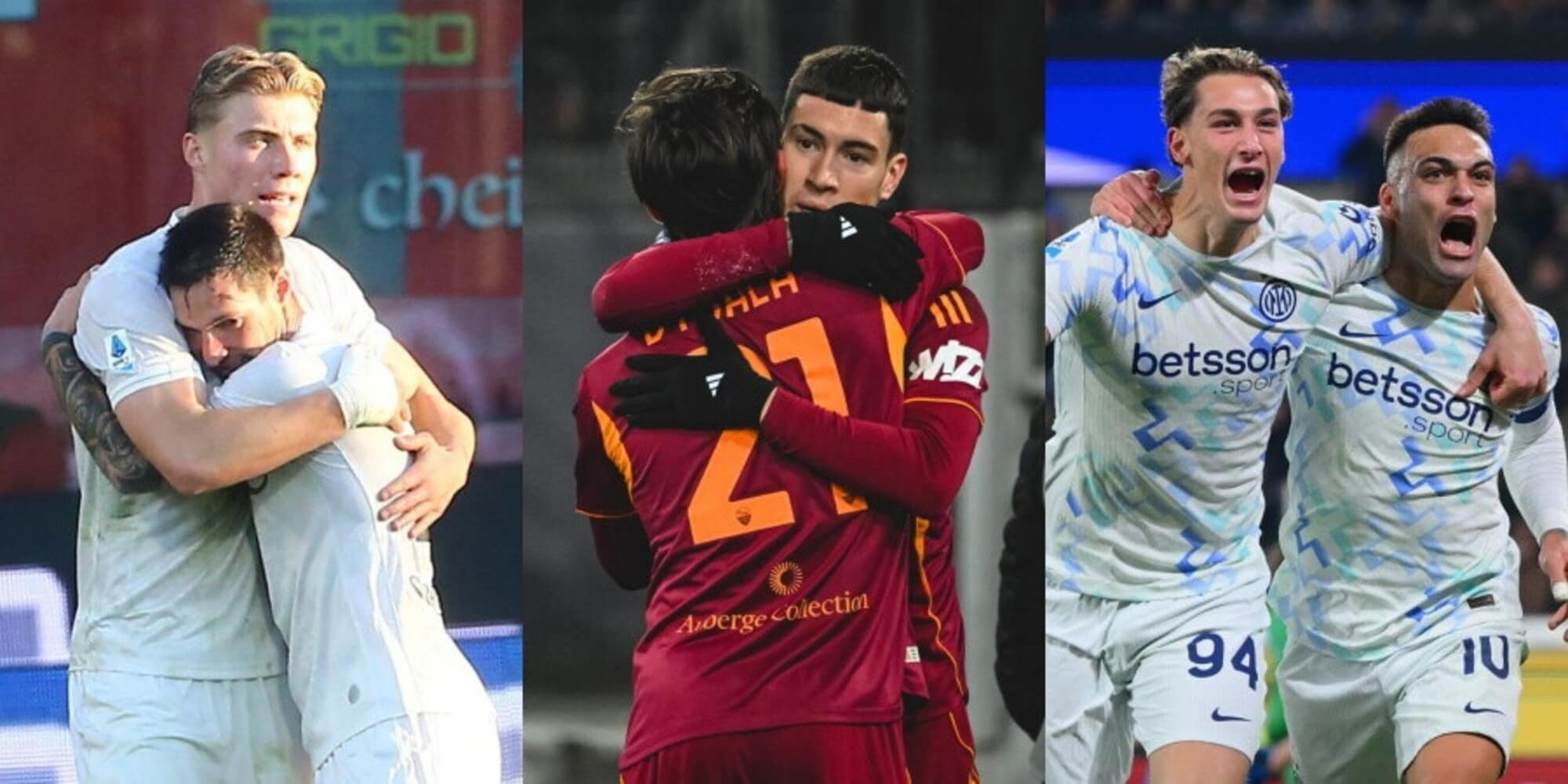 Serie A, la classifica dell'anno solare: è una Roma da scudetto!