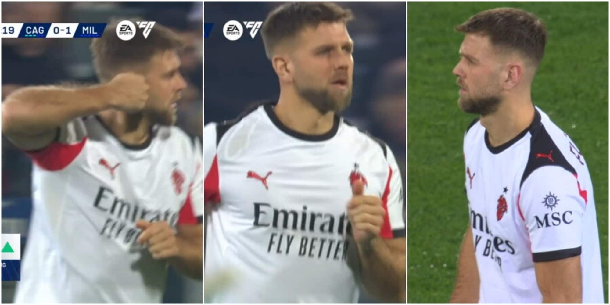 Fullkrug debutta in Serie A col Milan: l'ingresso in campo a Cagliari