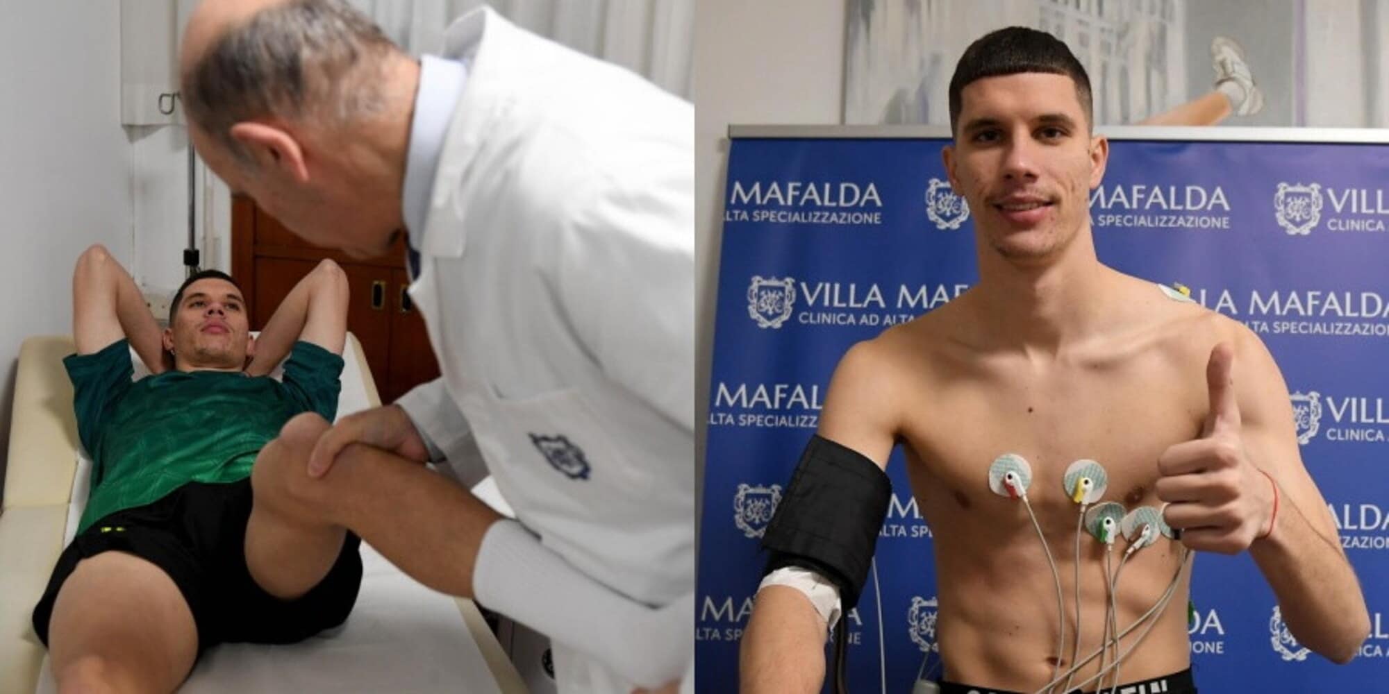 Ratkov alla Lazio: le visite mediche a Villa Mafalda