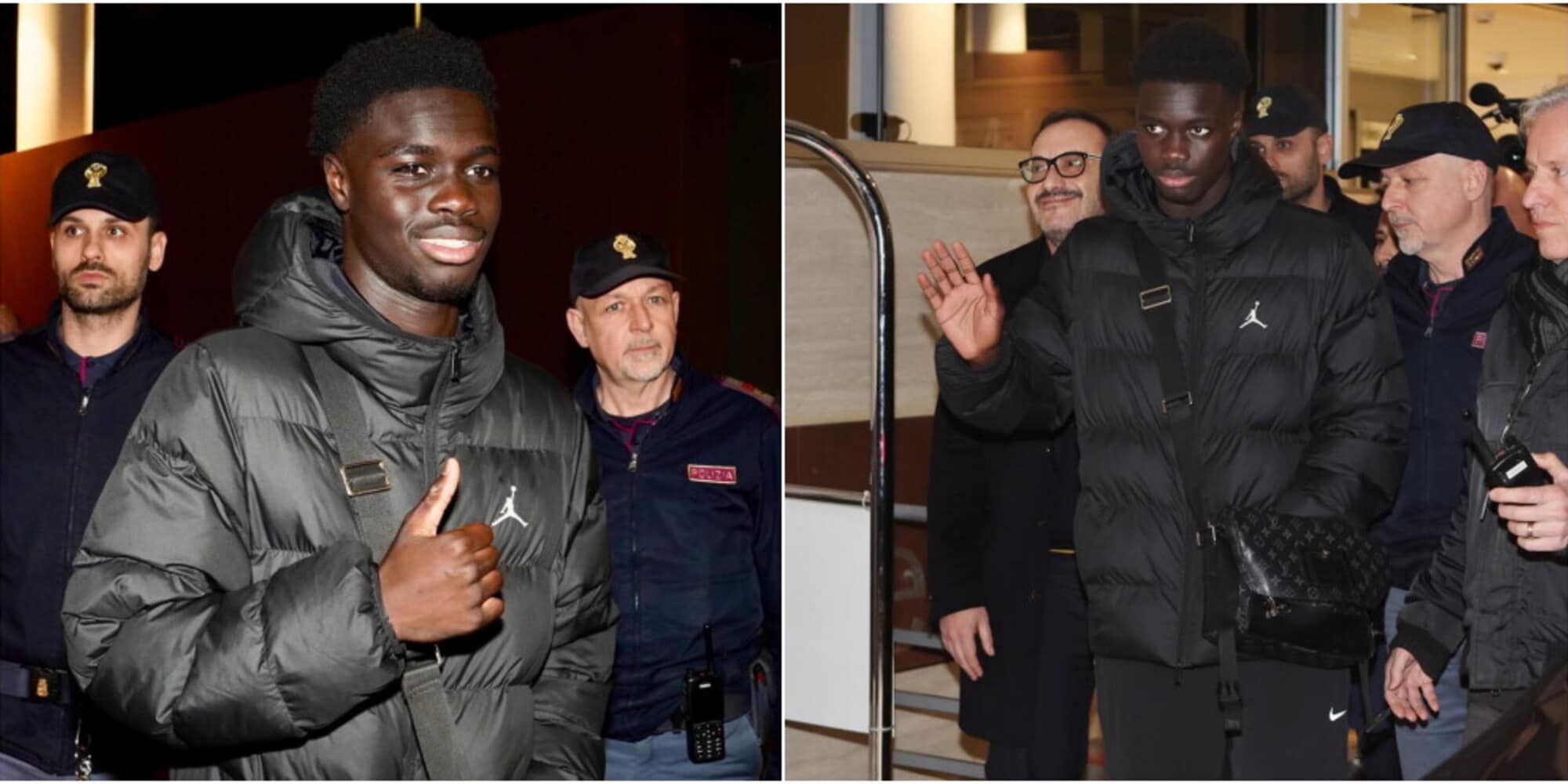 Borsa griffata e sorrisi: Robinio Vaz è arrivato a Roma