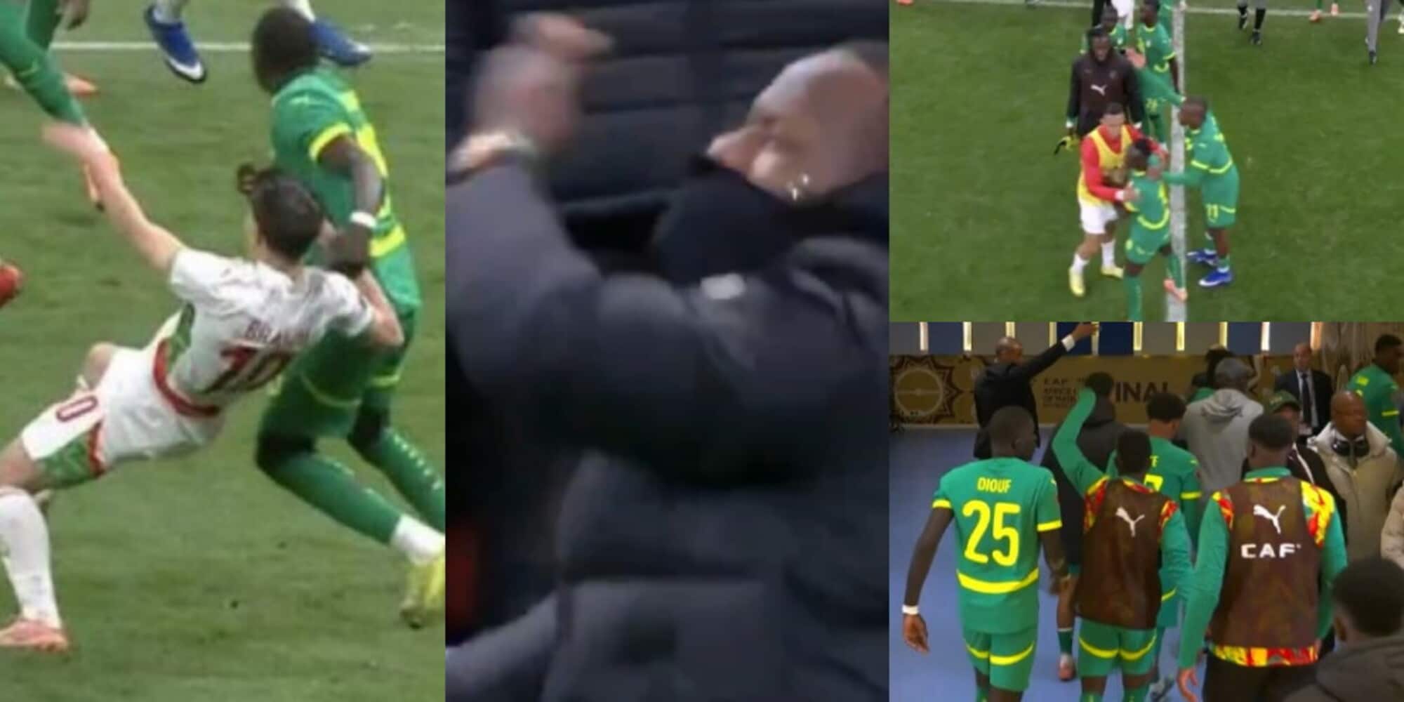 Clamoroso alla Coppa d'Africa: rigore al Marocco, il Senegal torna negli spogliatoi! Caos in campo