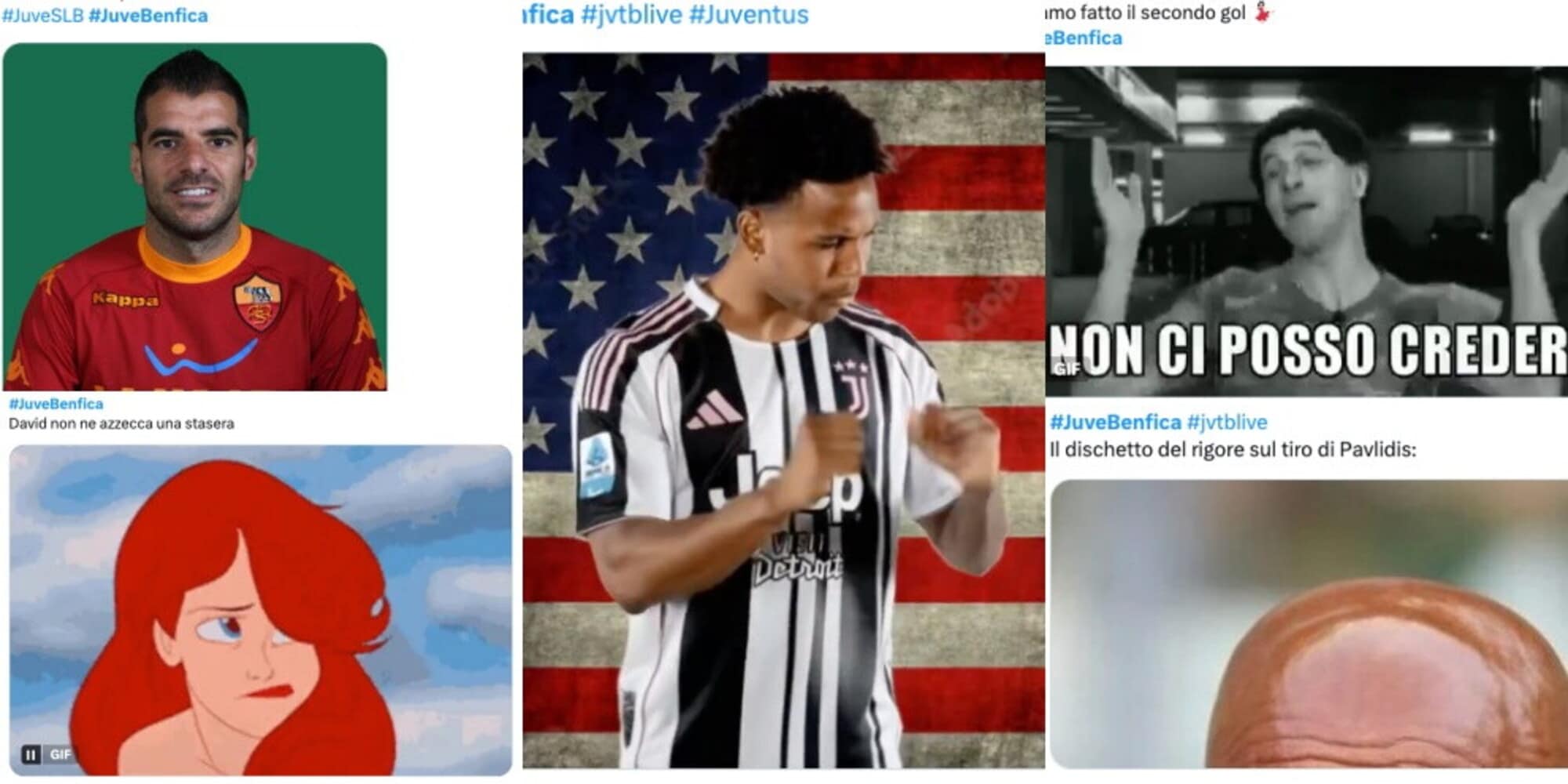David "la sirenetta", Gatti con la permanente, McKennie è Simone Perrotta: social scatenati dopo la vittoria Juve