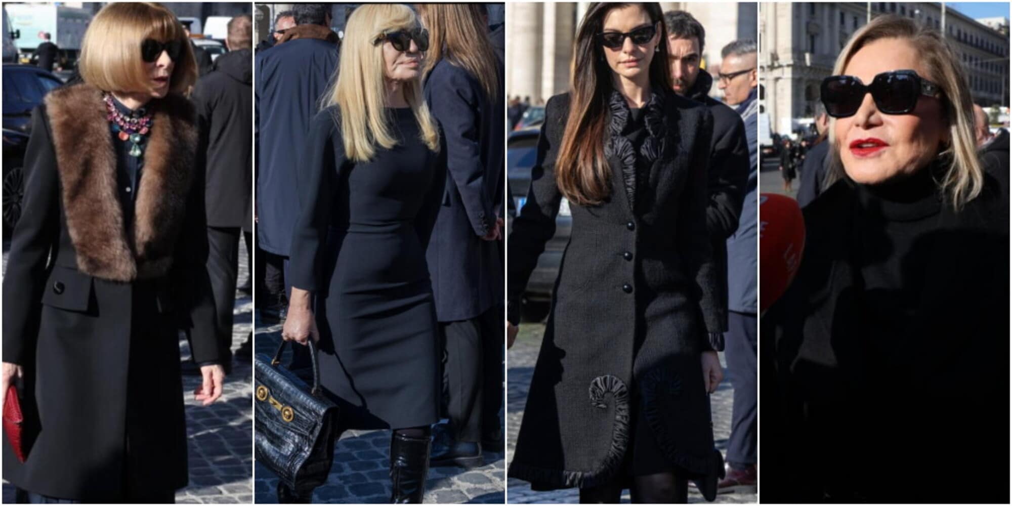 Funerali Valentino, l'ultimo saluto a Roma: tantissimi vip presenti, ecco chi c'era