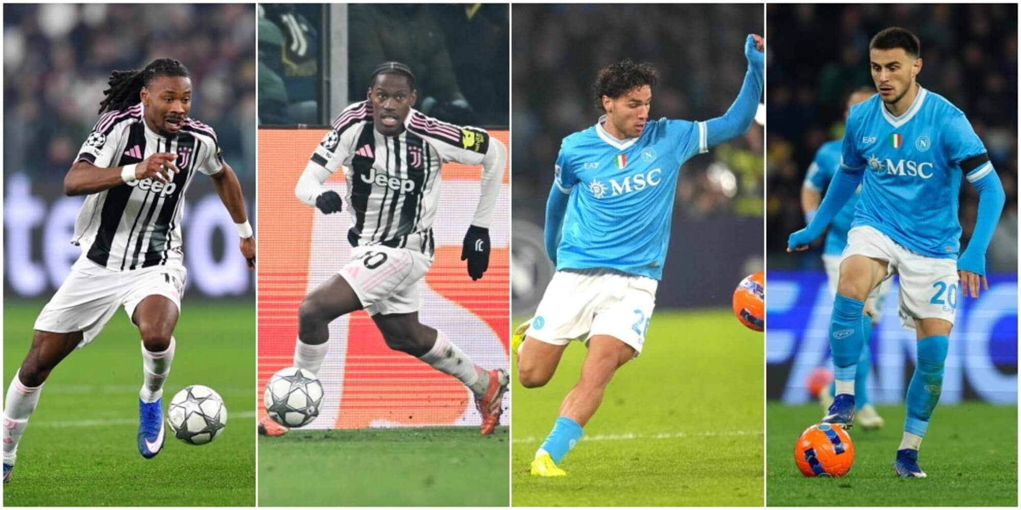 Juve-Napoli, probabili formazioni: le scelte di Spalletti e Conte