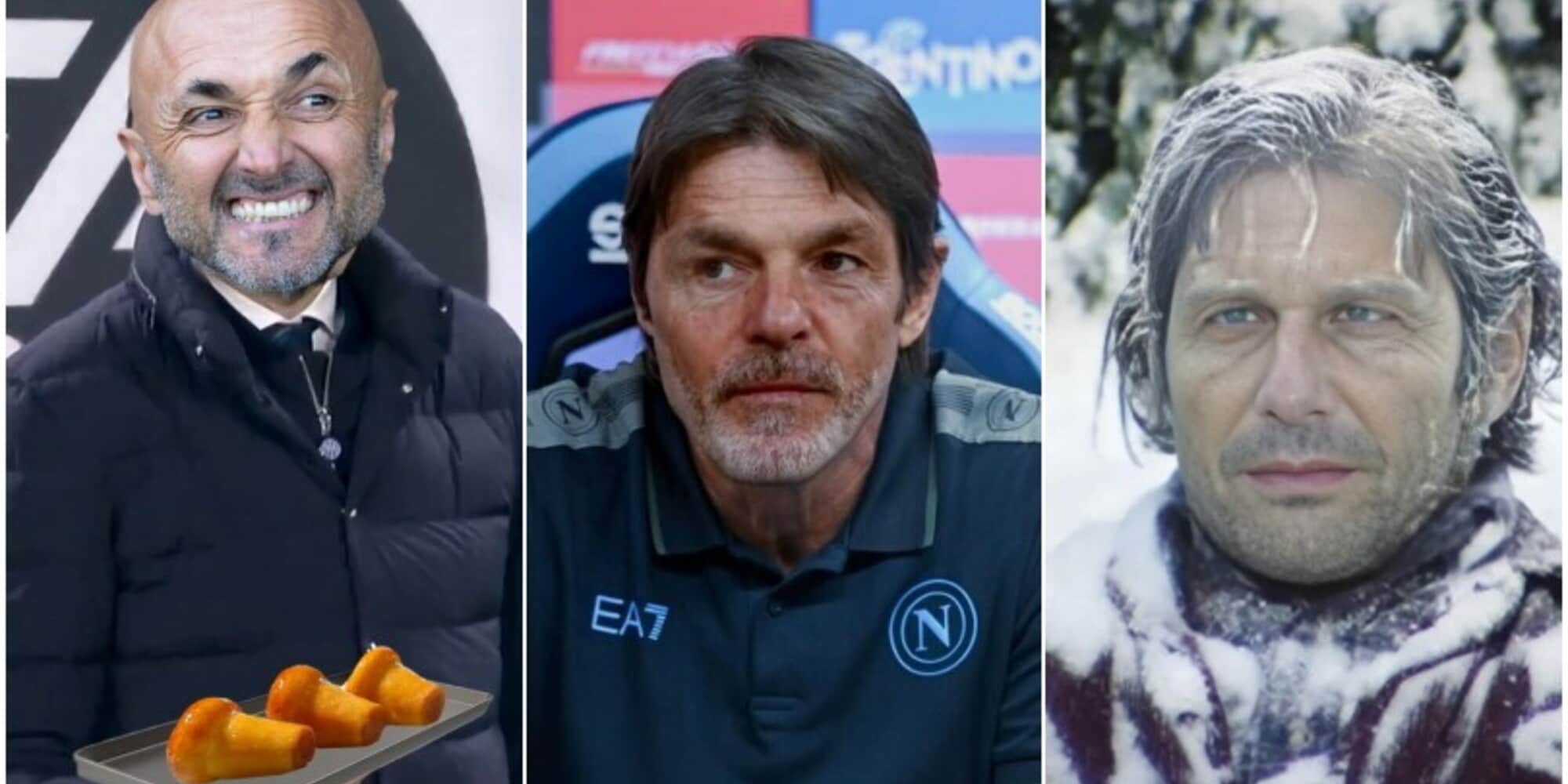 Il Napoli perde 3-0 con la Juve: i social si scatenano con i meme. Nel mirino finisce Conte