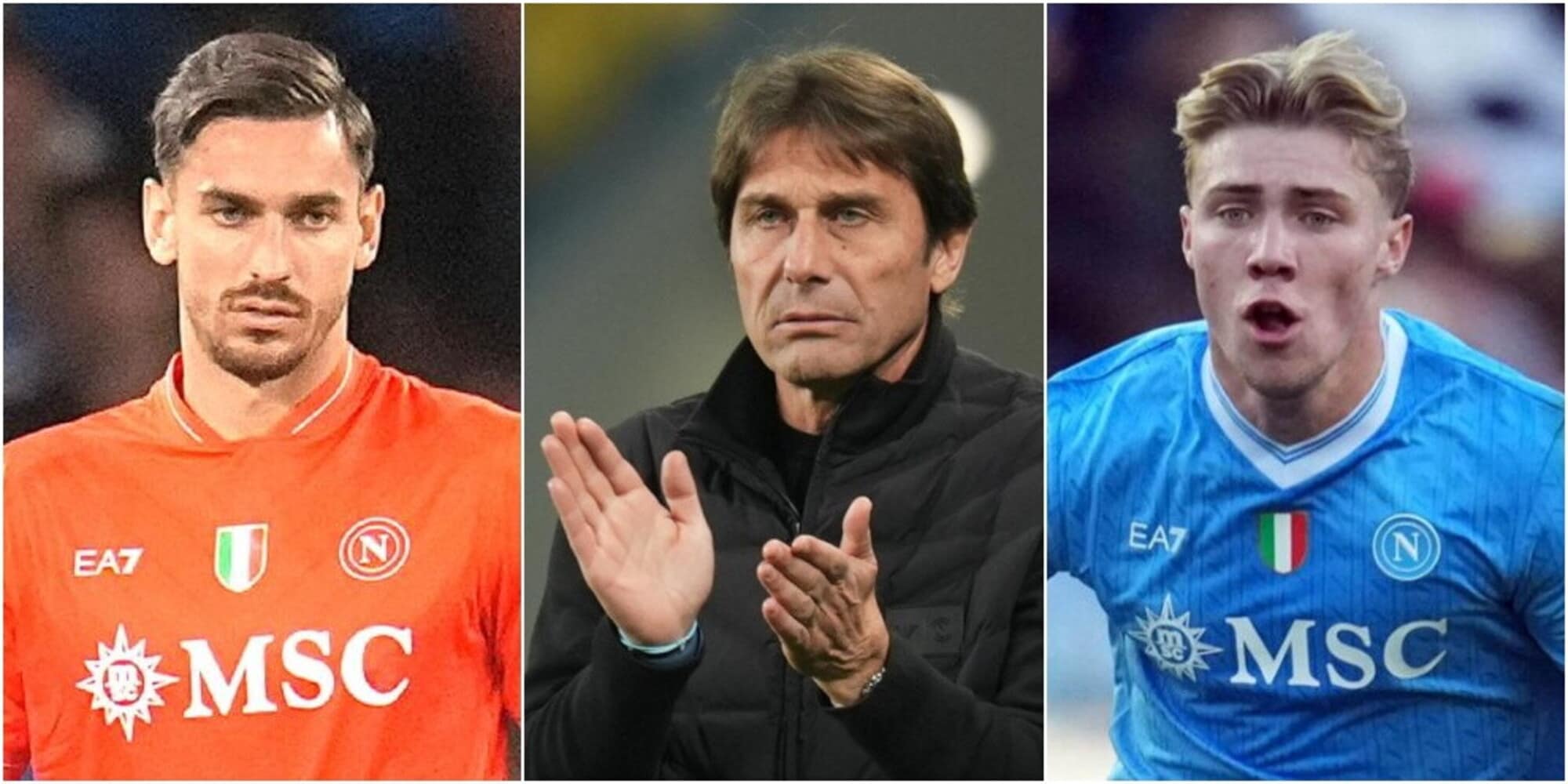 Napoli-Fiorentina, la formazione ufficiale di Conte