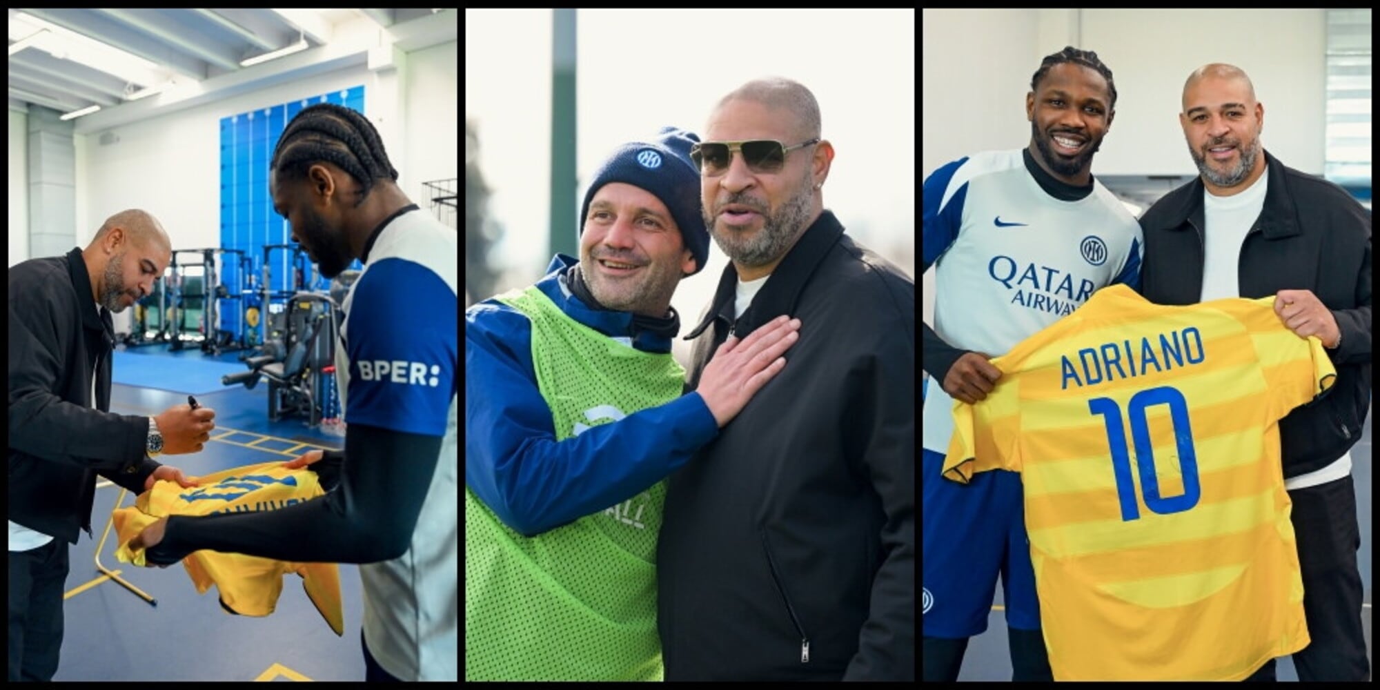 Adriano ritorna all'Inter: sorpresa specialissima per i nerazzurri ad Appiano Gentile