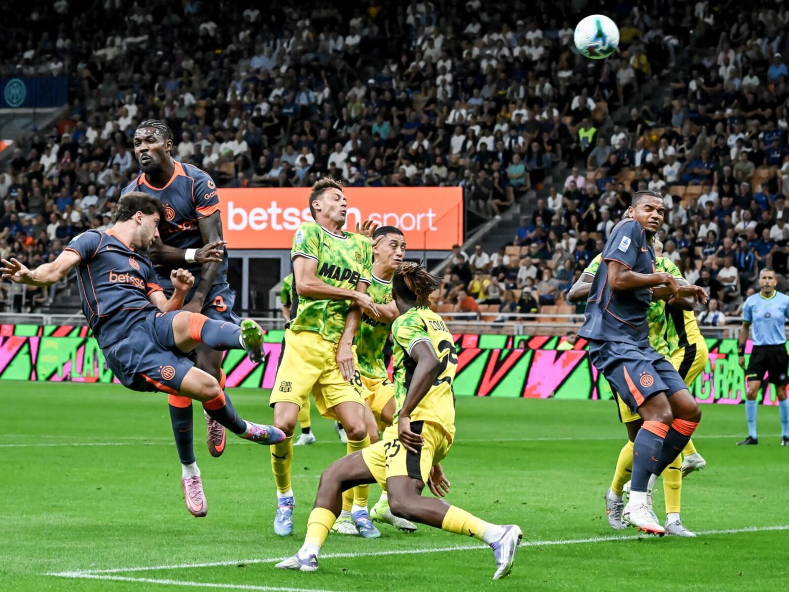 Sassuolo-Inter diretta Serie A: segui la partita di oggi LIVE