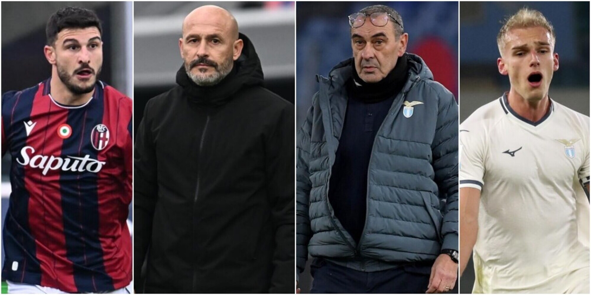 Bologna-Lazio, le formazioni ufficiali di Italiano e Sarri