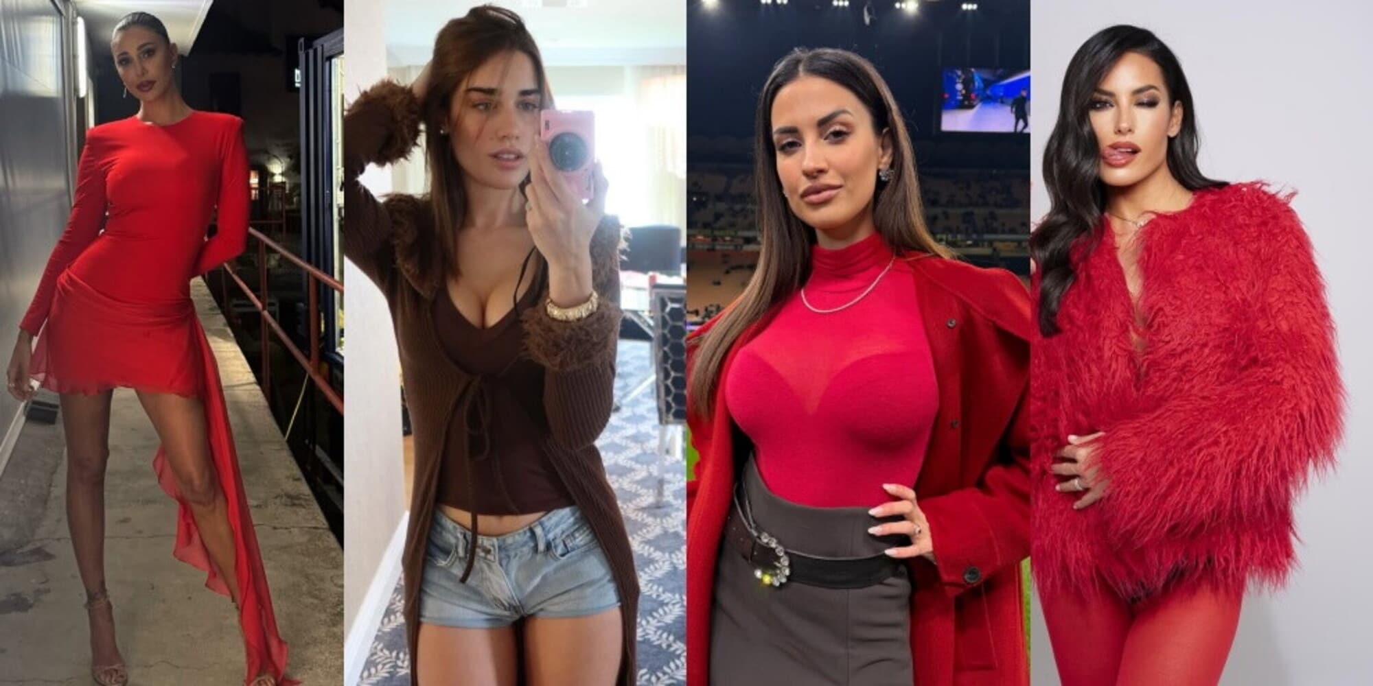Elisabetta Gregoraci, Belen Rodriguez, Clara e...: le sexy cupido incantano tutti