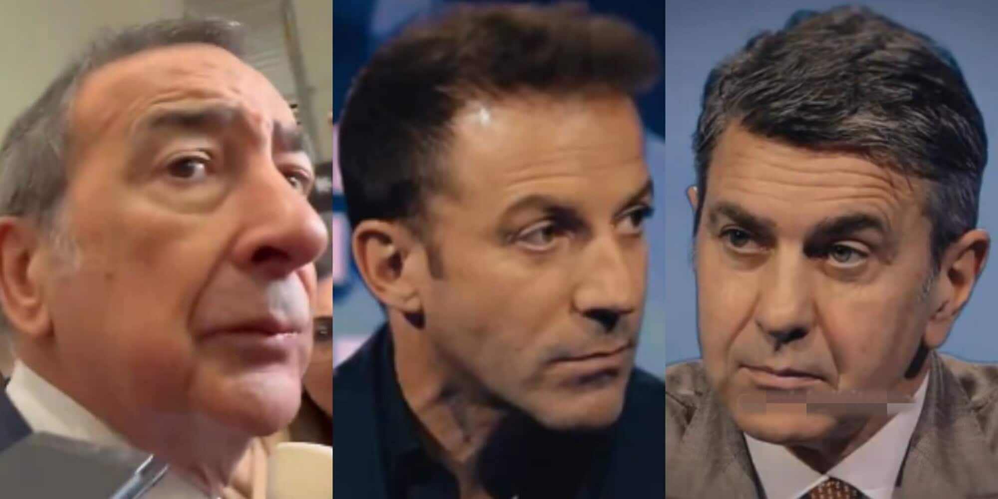 Del Piero Costacurta Sala polemica negli studi Sky Sport