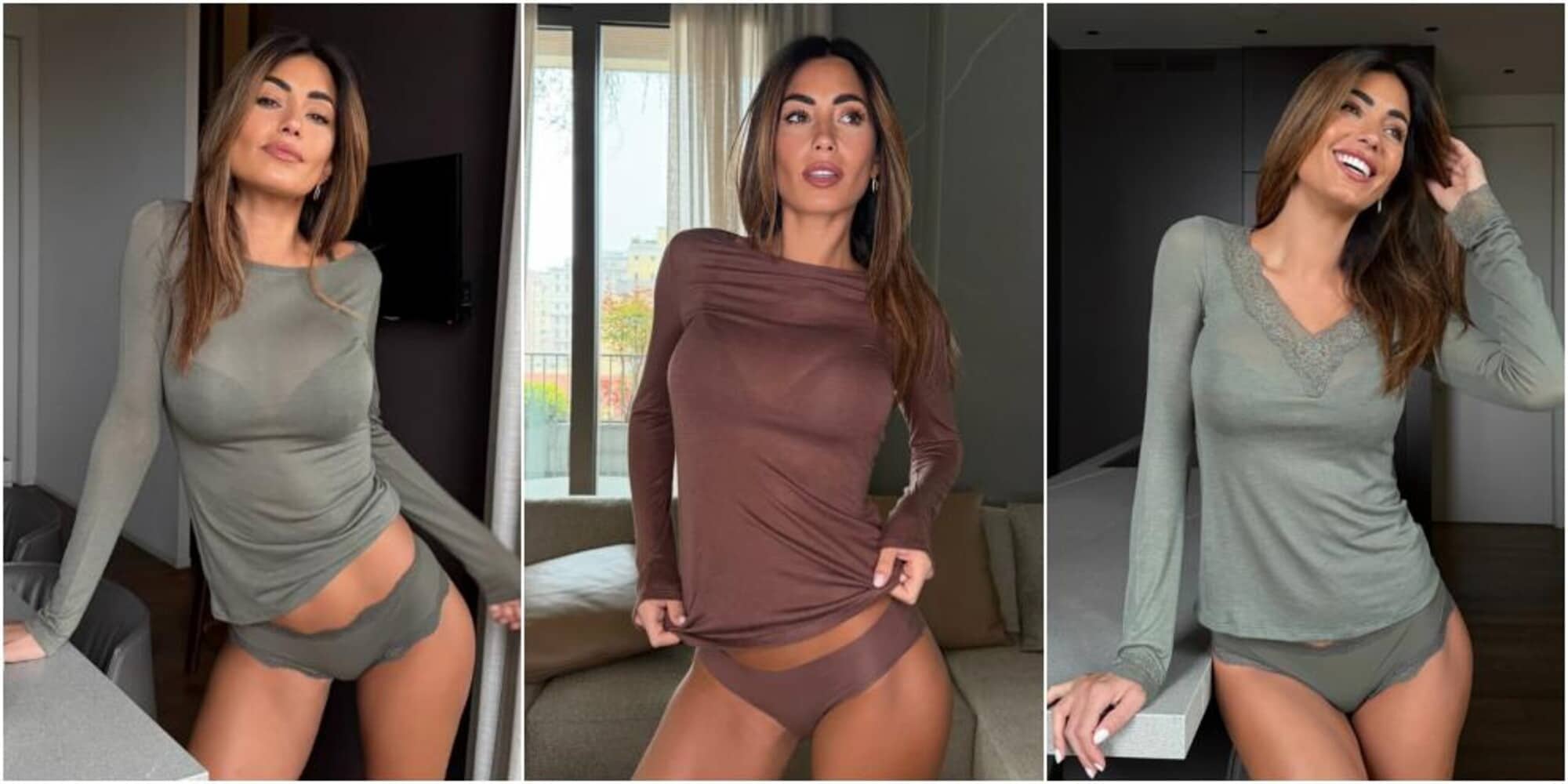 Federica Nargi show, le nuove foto in intimo fanno impazzire i social
