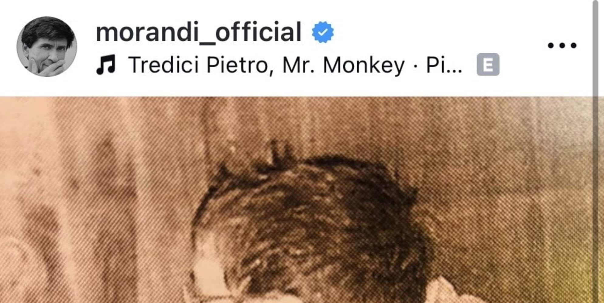 Gianni Morandi e il bellissimo messaggio per il figlio Tredicipietro a San Siro: i fan commossi