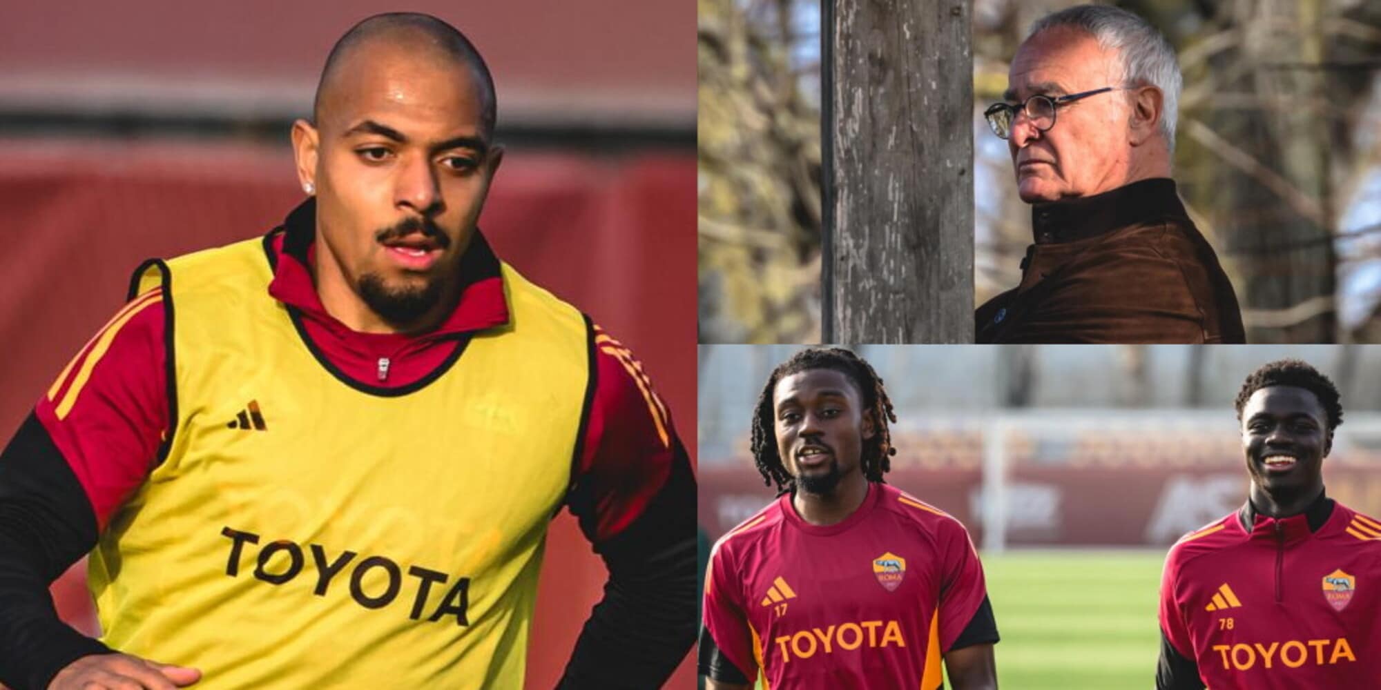 Roma al lavoro mentre Ranieri osserva: tutte le foto dall'ultima seduta di allenamento