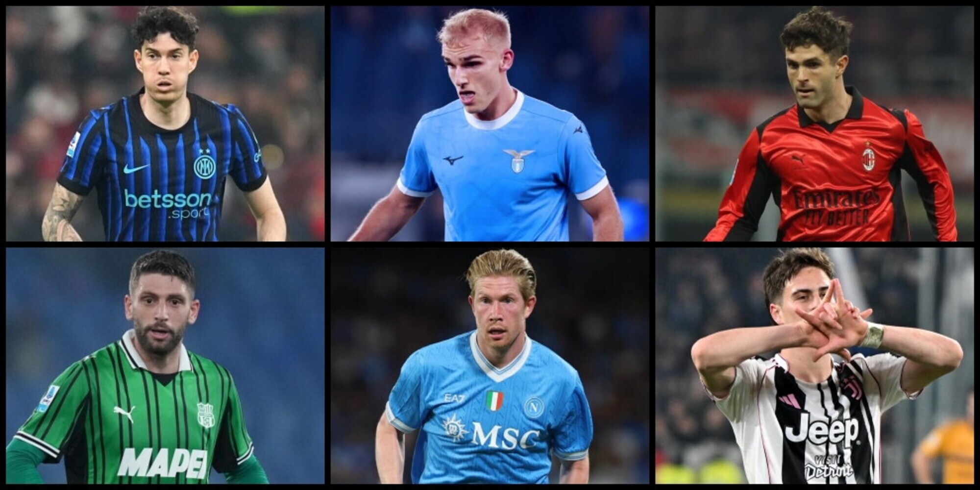 Ricavi sponsor di maglia: la classifica completa dei club di Serie A