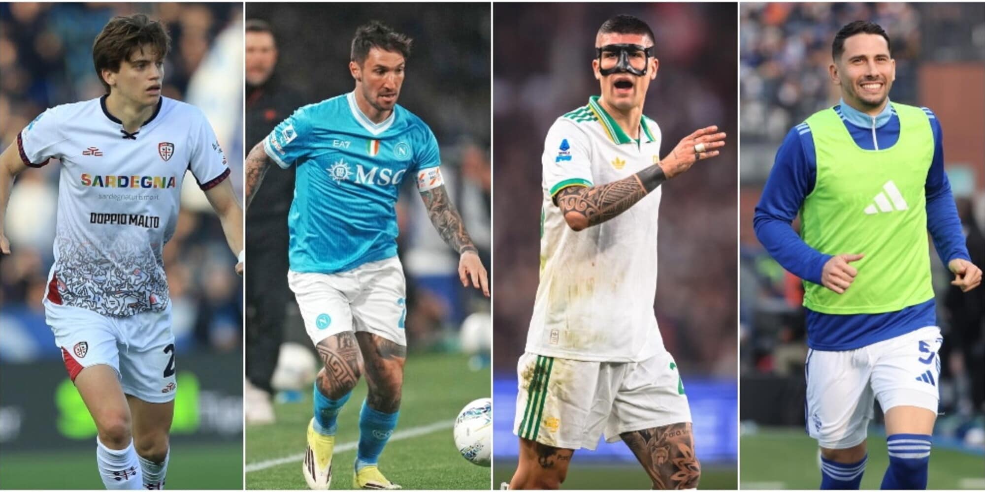 Quanti minuti hanno giocato gli italiani in Serie A: in testa c'è il Cagliari, ma il dato assurdo del Como fa scalpore