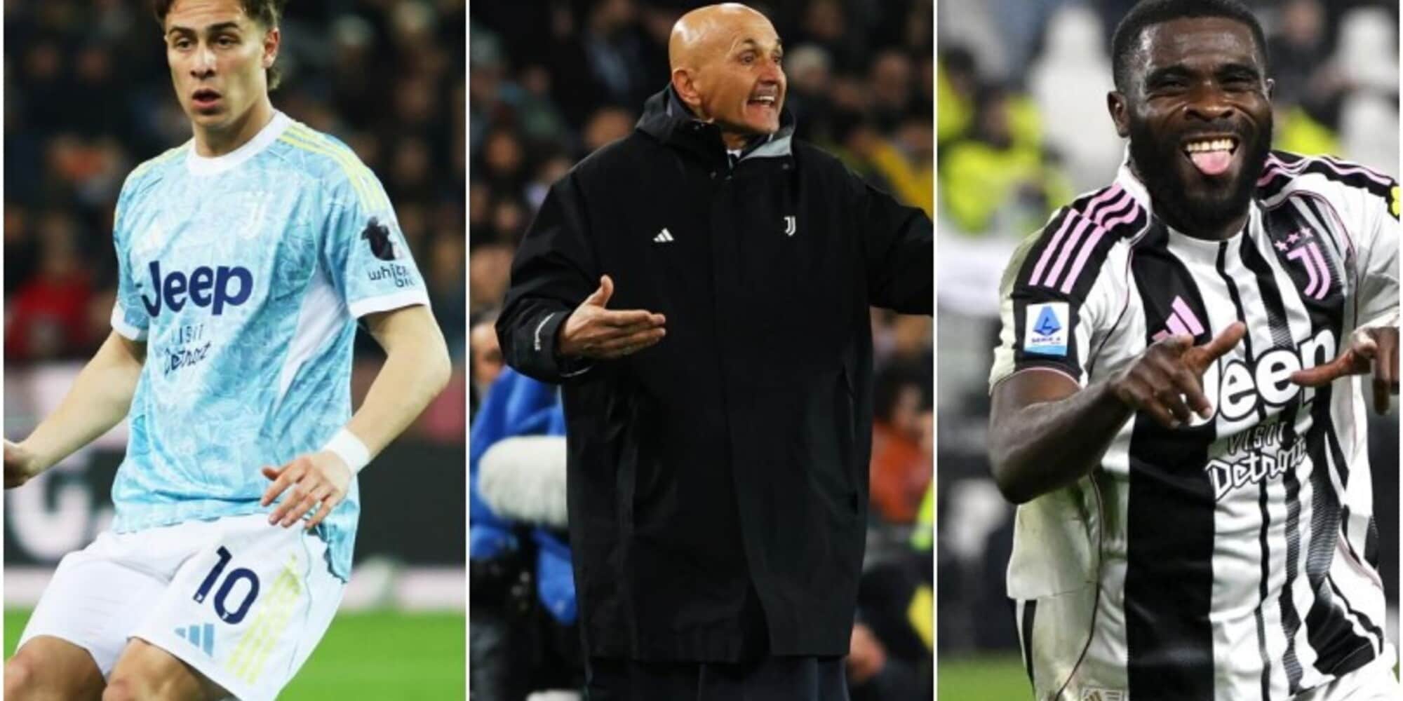 Juve, la formazione ufficiale di Spalletti contro il Sassuolo