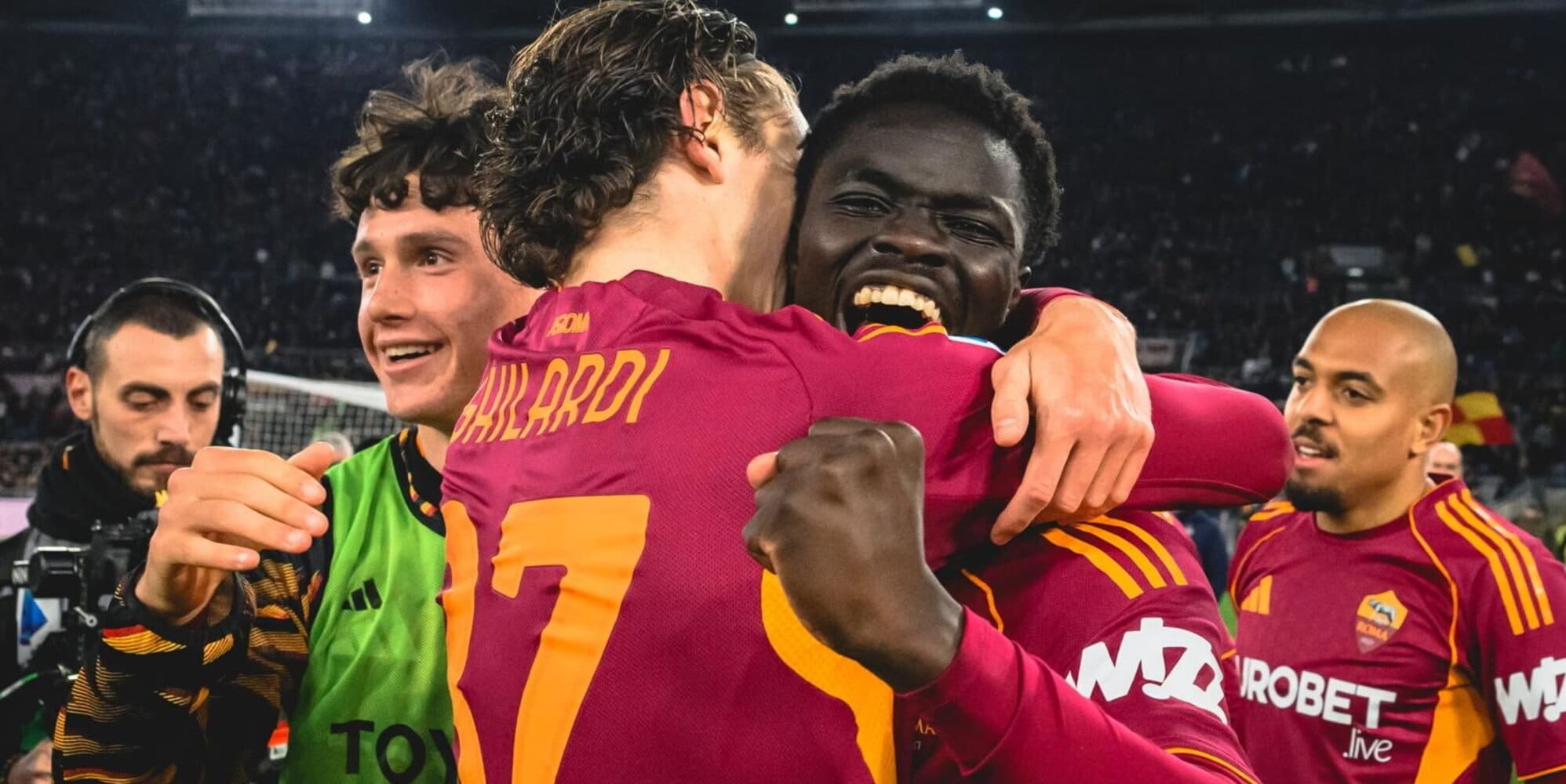 La Roma batte il Lecce: a Gasperini basta il primo gol giallorosso di Robinio Vaz