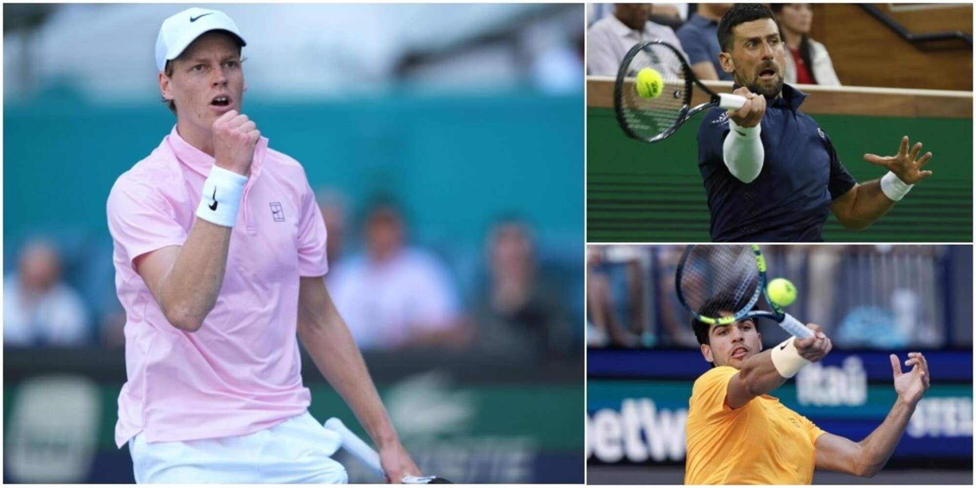 Sinner da record nel "Sunshine Double": i tennisti con la maggior percentuale di vittorie tra Indian Wells e Miami