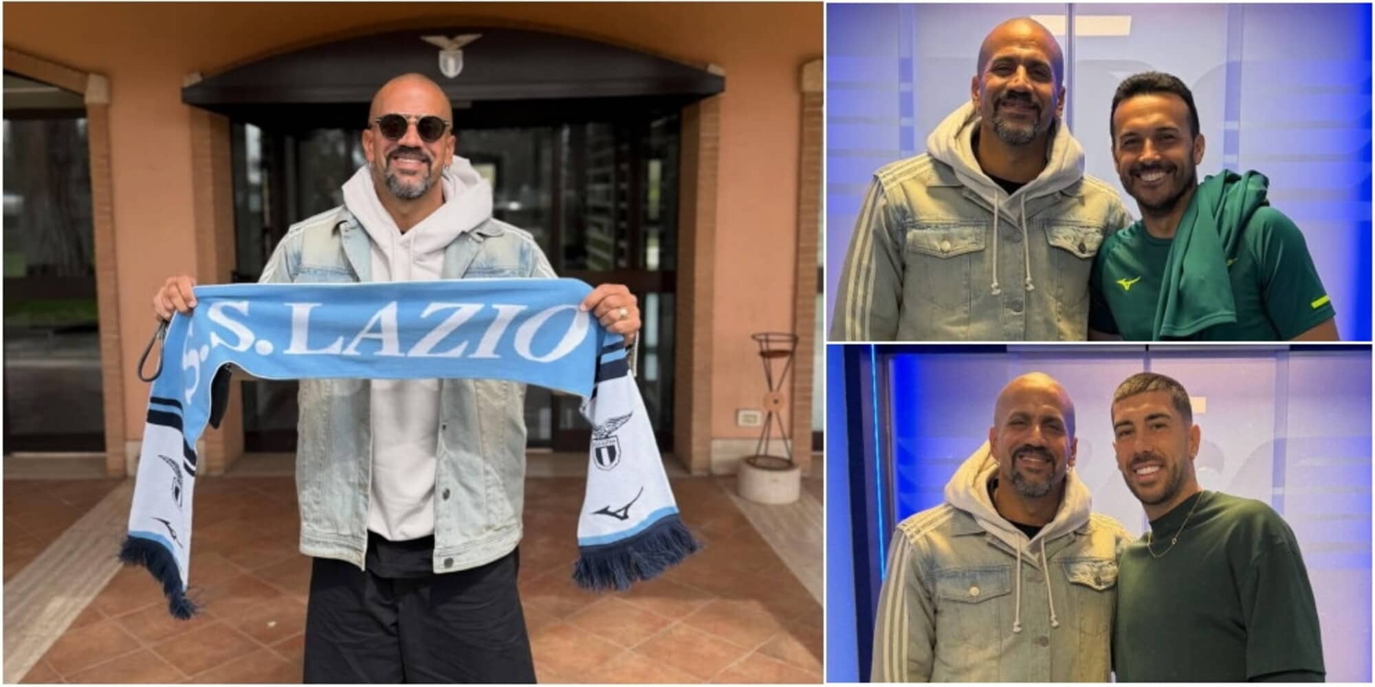 Lazio, che sorpresa: Veron in visita a Formello! L'omaggio social del club: "Juan Sebastian è tornato a casa"