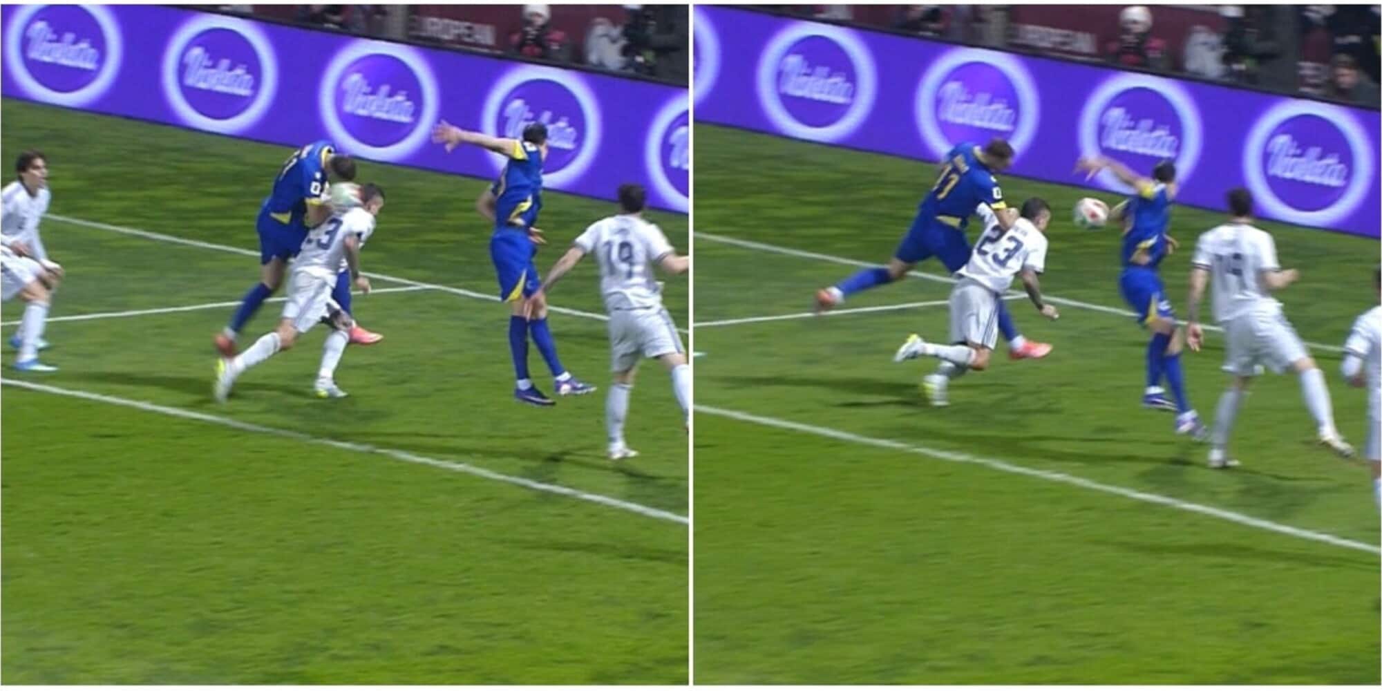 Quanti dubbi sul gol della Bosnia: possibile tocco di braccio, il replay scatena le proteste
