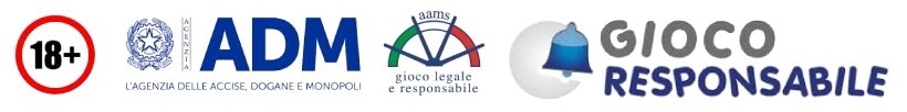 18+ | Agenzia delle Dogane e dei Monopoli | Gioco legale e responsabile | Gioco responsabile