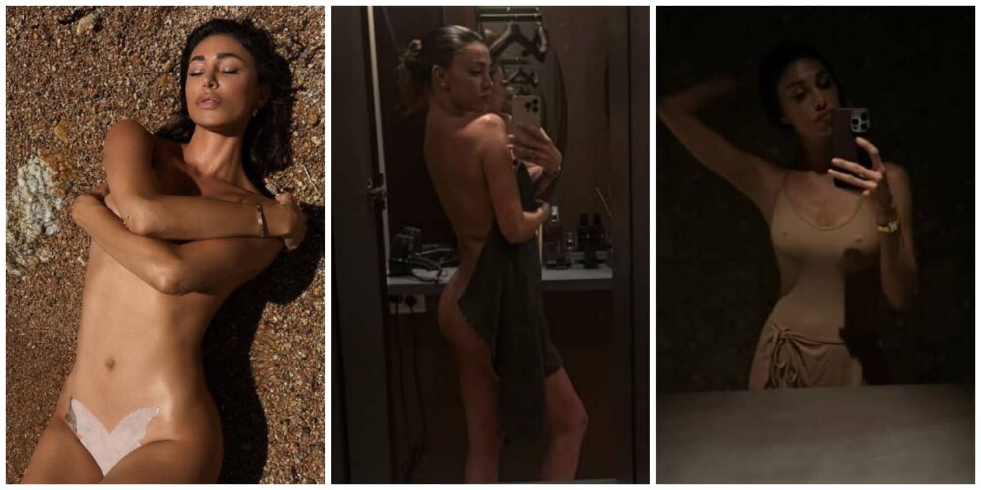 Belen Rodriguez e la nuova foto allo specchio che infiamma i social