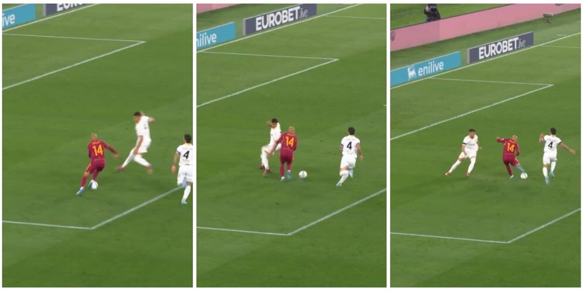 Il gol di Malen è una magia: la fotosequenza del supergol contro il Pisa
