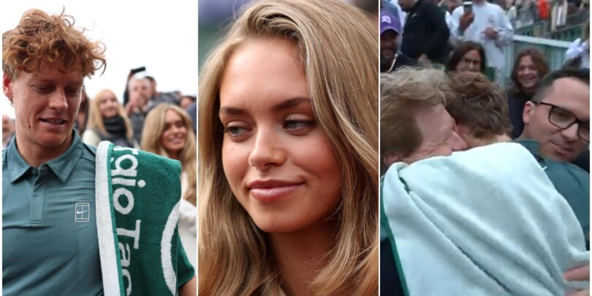 Laila, il papà Hanspeter e tutto il resto della famiglia a Montecarlo: il box di Sinner festeggia il numero uno