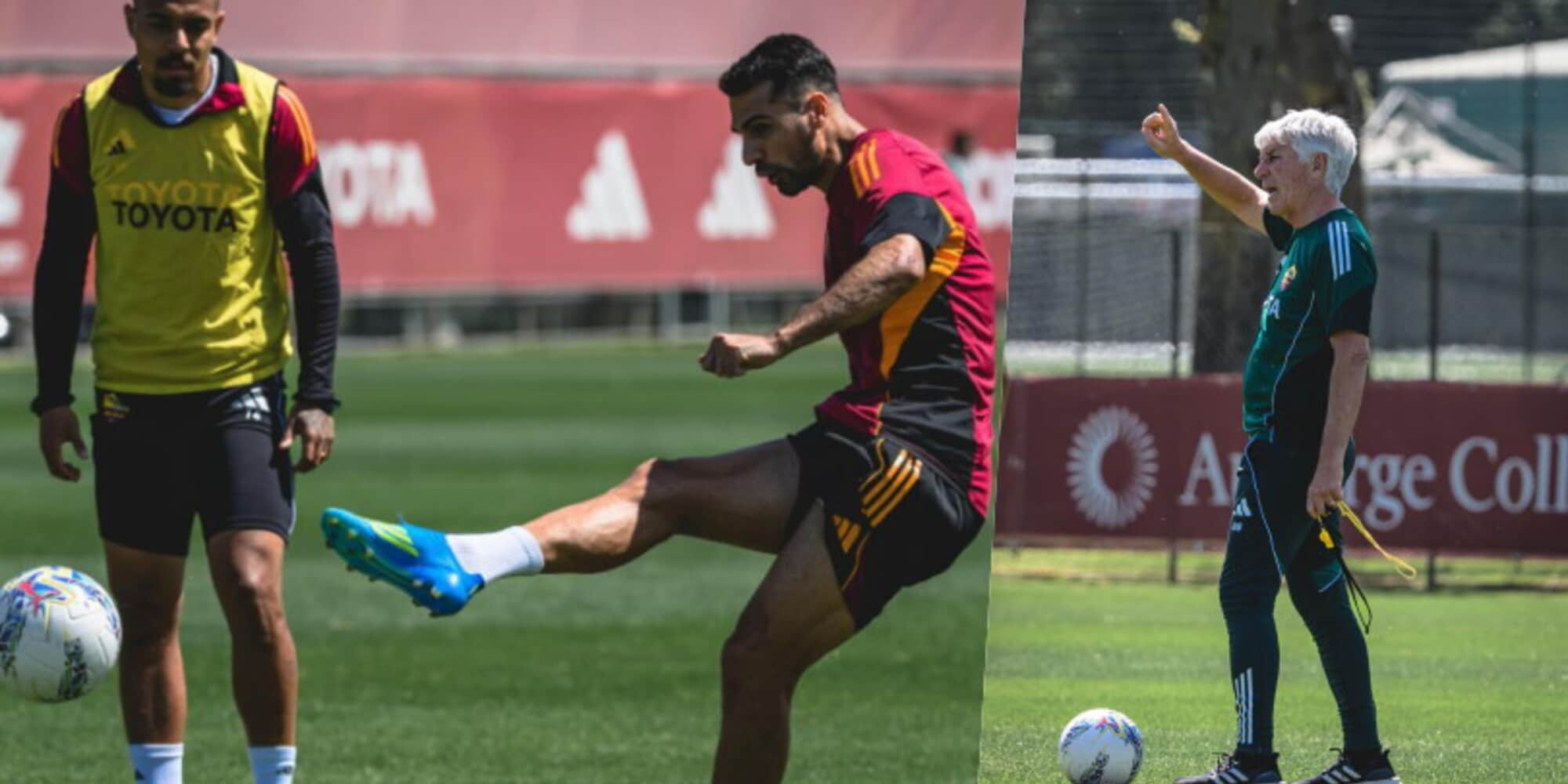 Tiri da fuori, corsa e partitella: Gasperini prepara così Roma-Atalanta