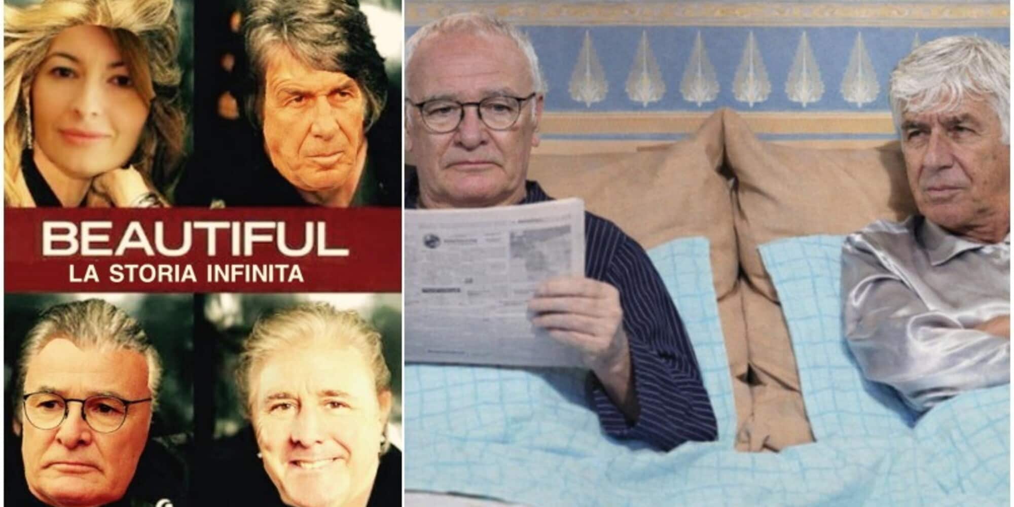 Gasperini contro Ranieri, il caos alla Roma scatena le ironie social da Beautiful a Sandra e Raimondo