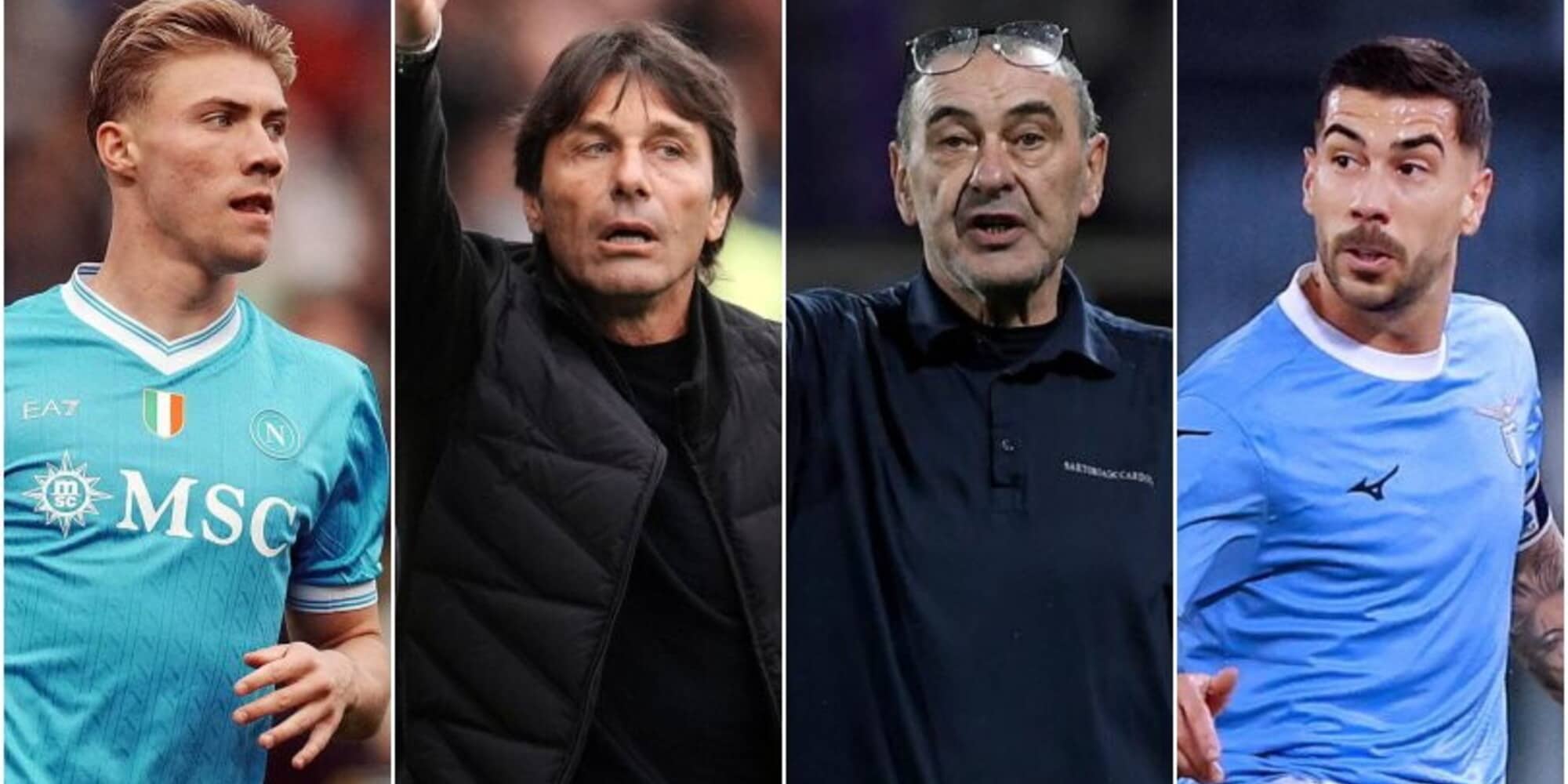 Napoli-Lazio, le formazioni ufficiali di Conte e Sarri