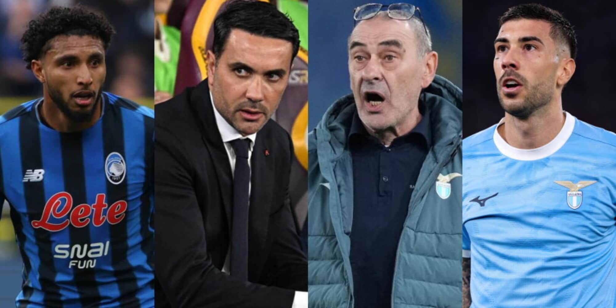 Atalanta-Lazio, le formazioni ufficiali di Palladino e Sarri